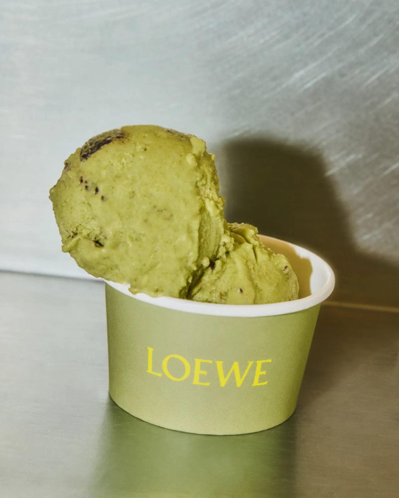 Loewe Perfumes Opens London Ice Cream Pop-Up for Pistachio Candle Launch