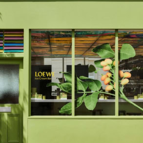 Loewe Perfumes Opens London Ice Cream Pop-Up for Pistachio Candle Launch