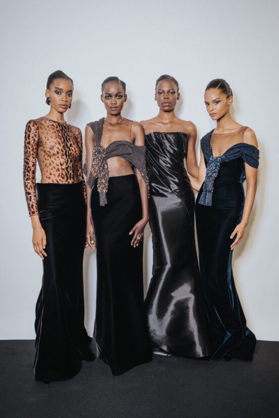 Giorgio Armani Prive Fall 2026 Couture Fashion Show Backstage