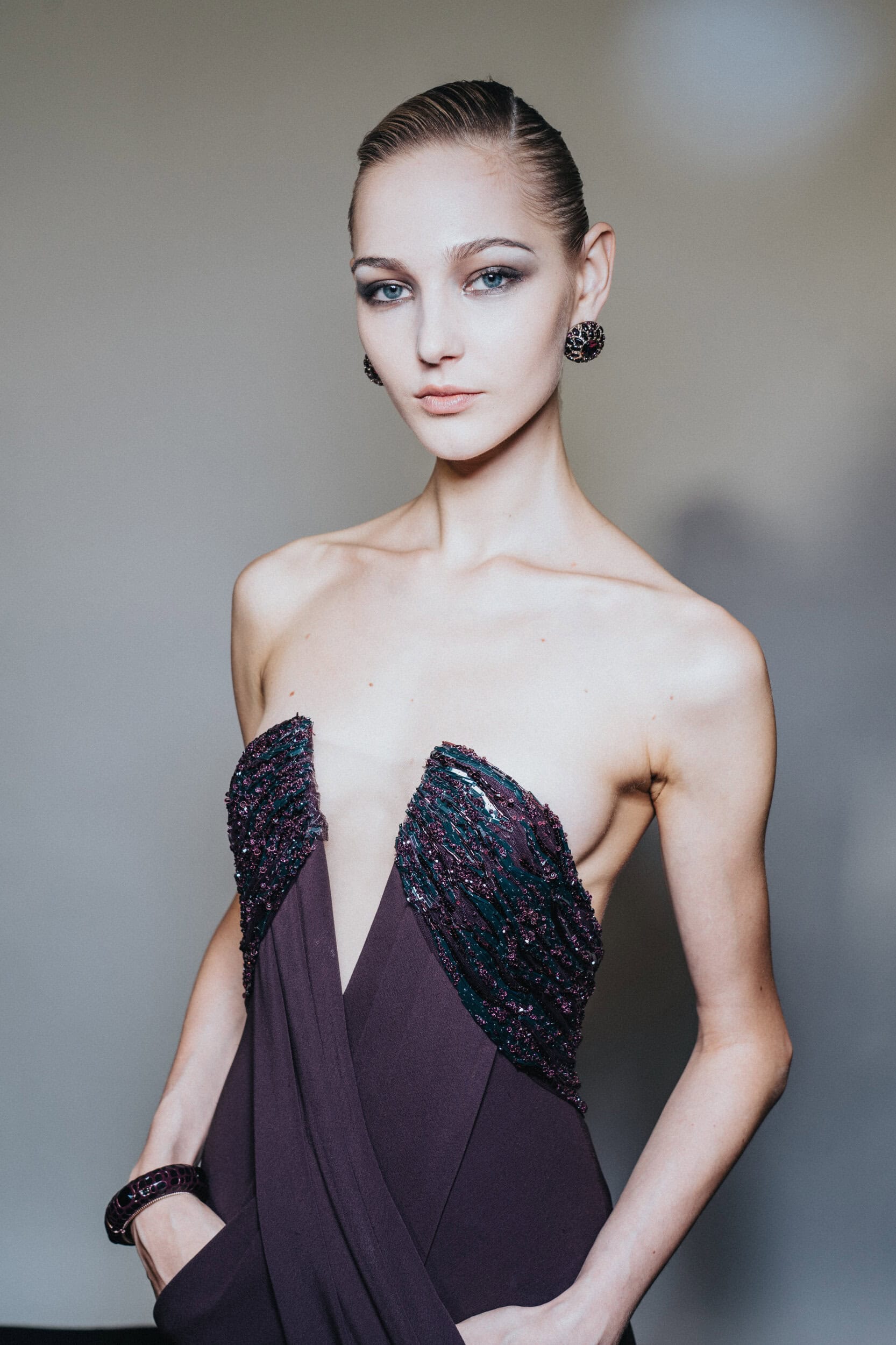 Giorgio Armani Prive Fall 2026 Couture Fashion Show Backstage