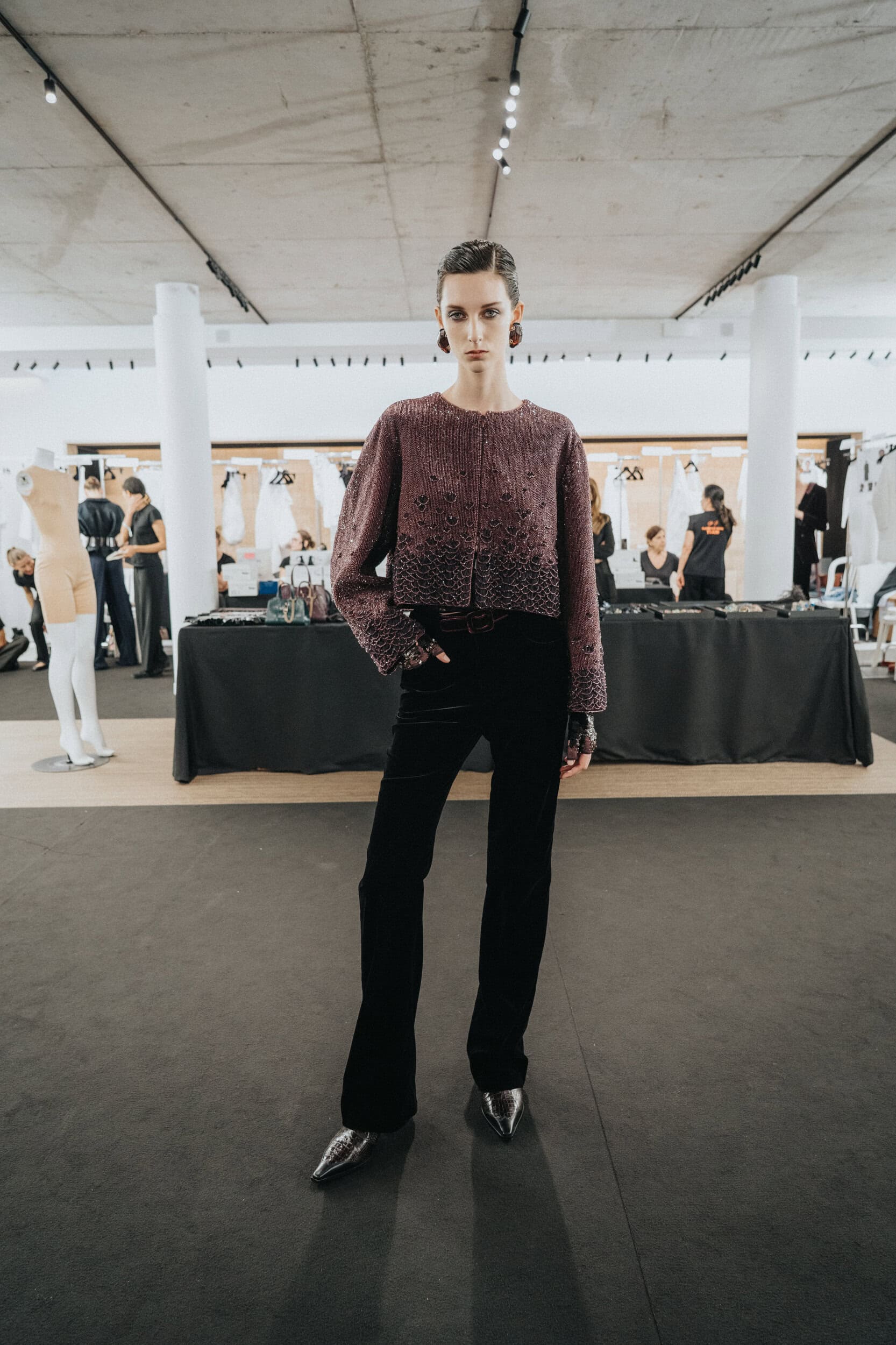 Giorgio Armani Prive Fall 2026 Couture Fashion Show Backstage