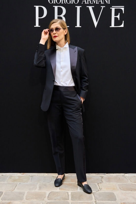 Giorgio Armani Prive Fall 2026 Couture Fashion Show Front Row