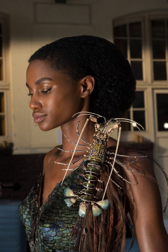 Ashi Studio Fall 2026 Couture Fashion Show Backstage