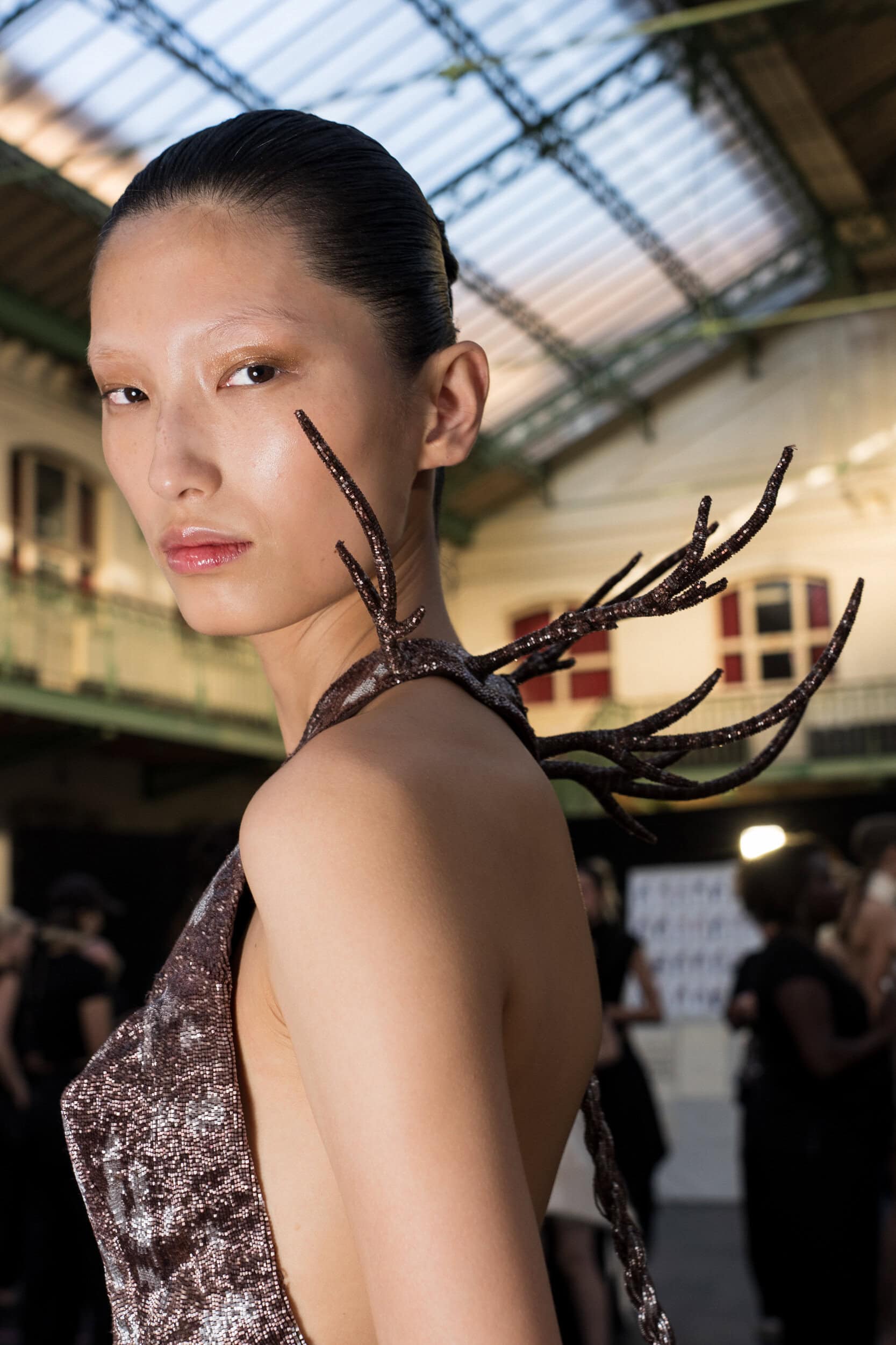 Ashi Studio Fall 2026 Couture Fashion Show Backstage