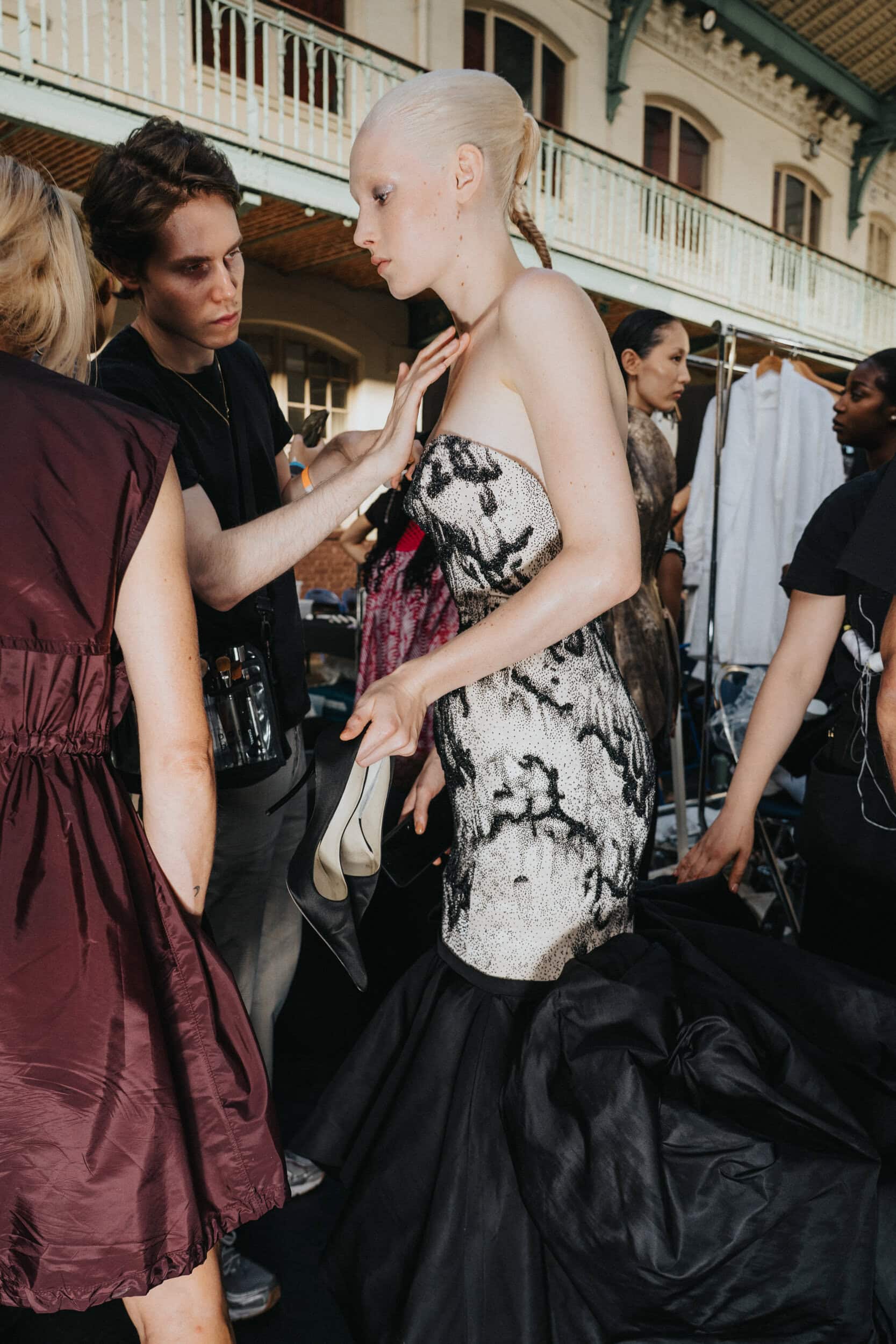 Ashi Studio Fall 2026 Couture Fashion Show Backstage