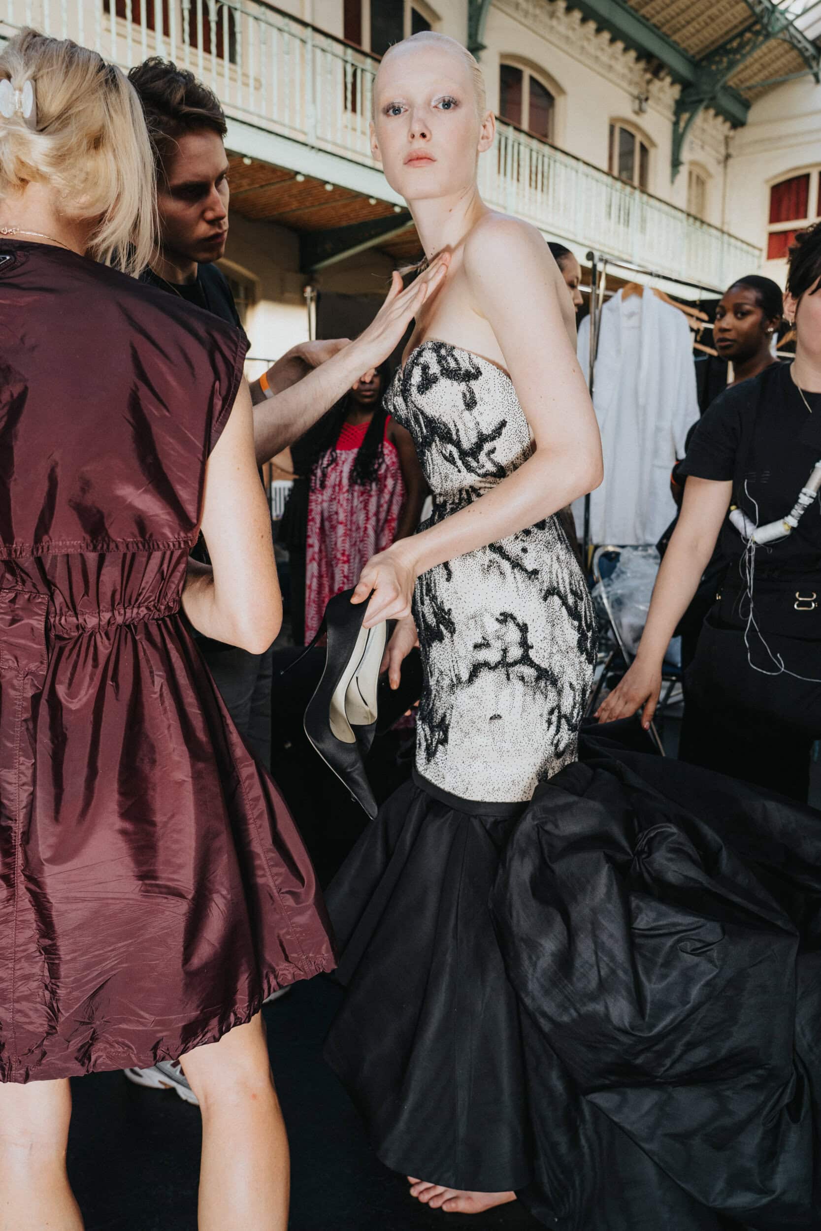Ashi Studio Fall 2026 Couture Fashion Show Backstage