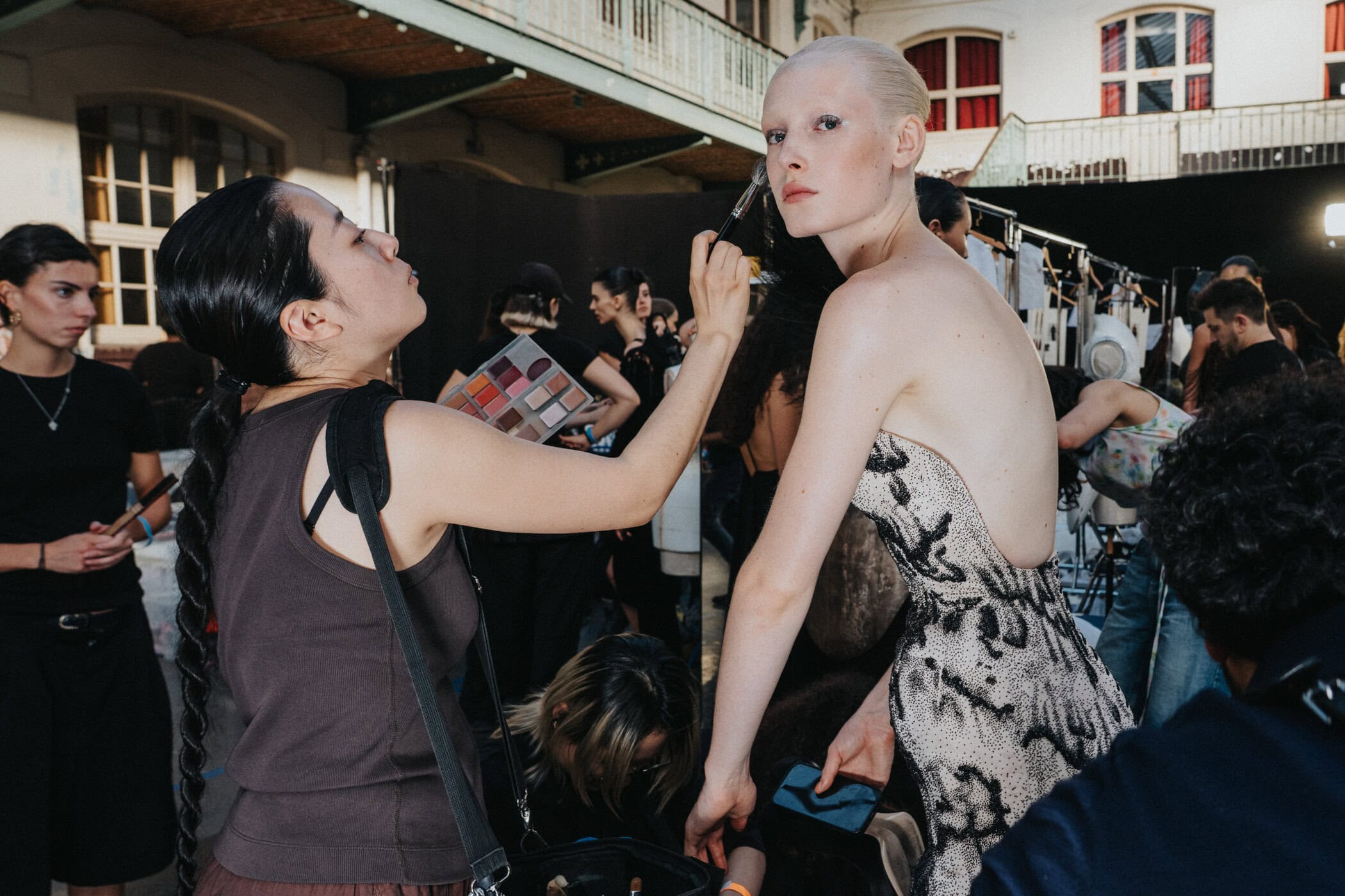 Ashi Studio Fall 2026 Couture Fashion Show Backstage