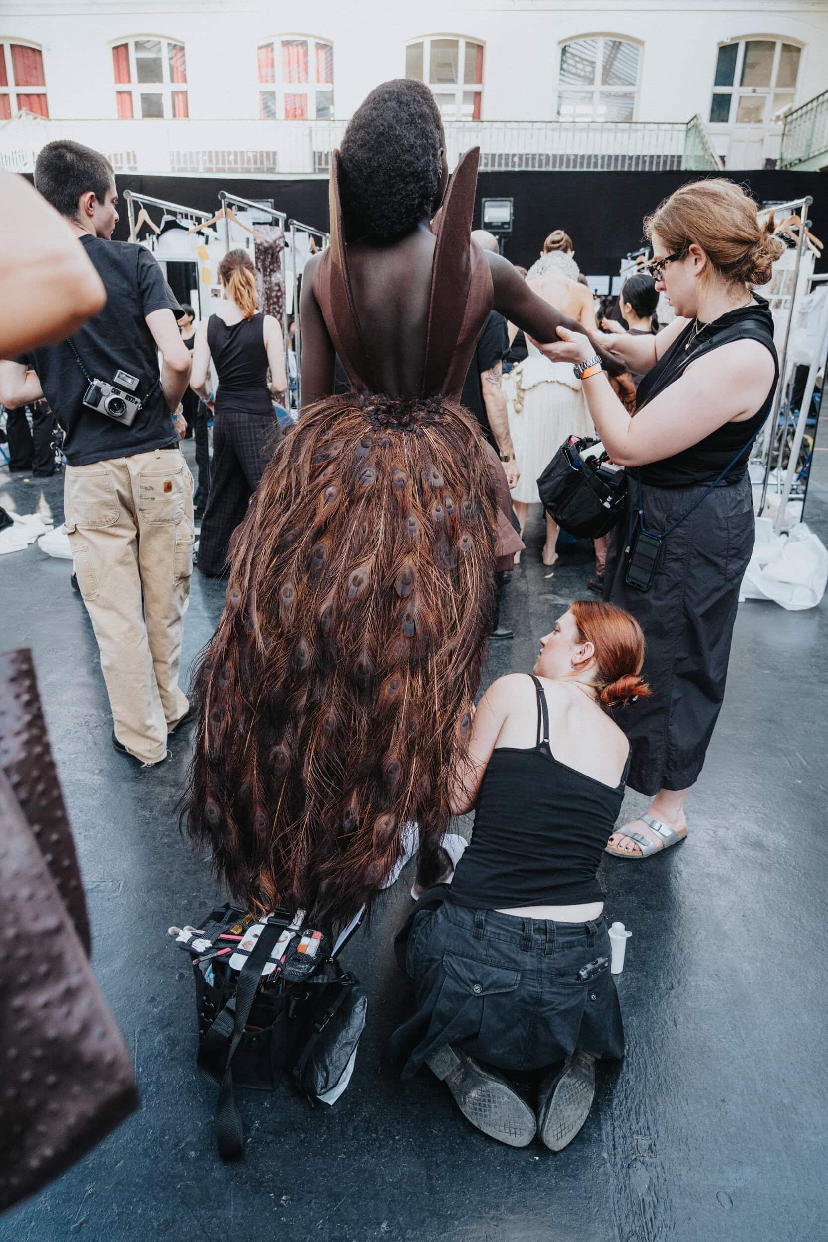 Ashi Studio Fall 2026 Couture Fashion Show Backstage