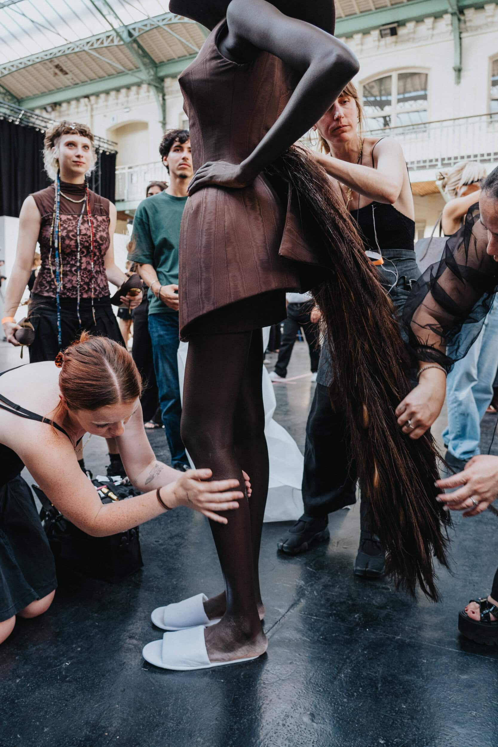 Ashi Studio Fall 2026 Couture Fashion Show Backstage