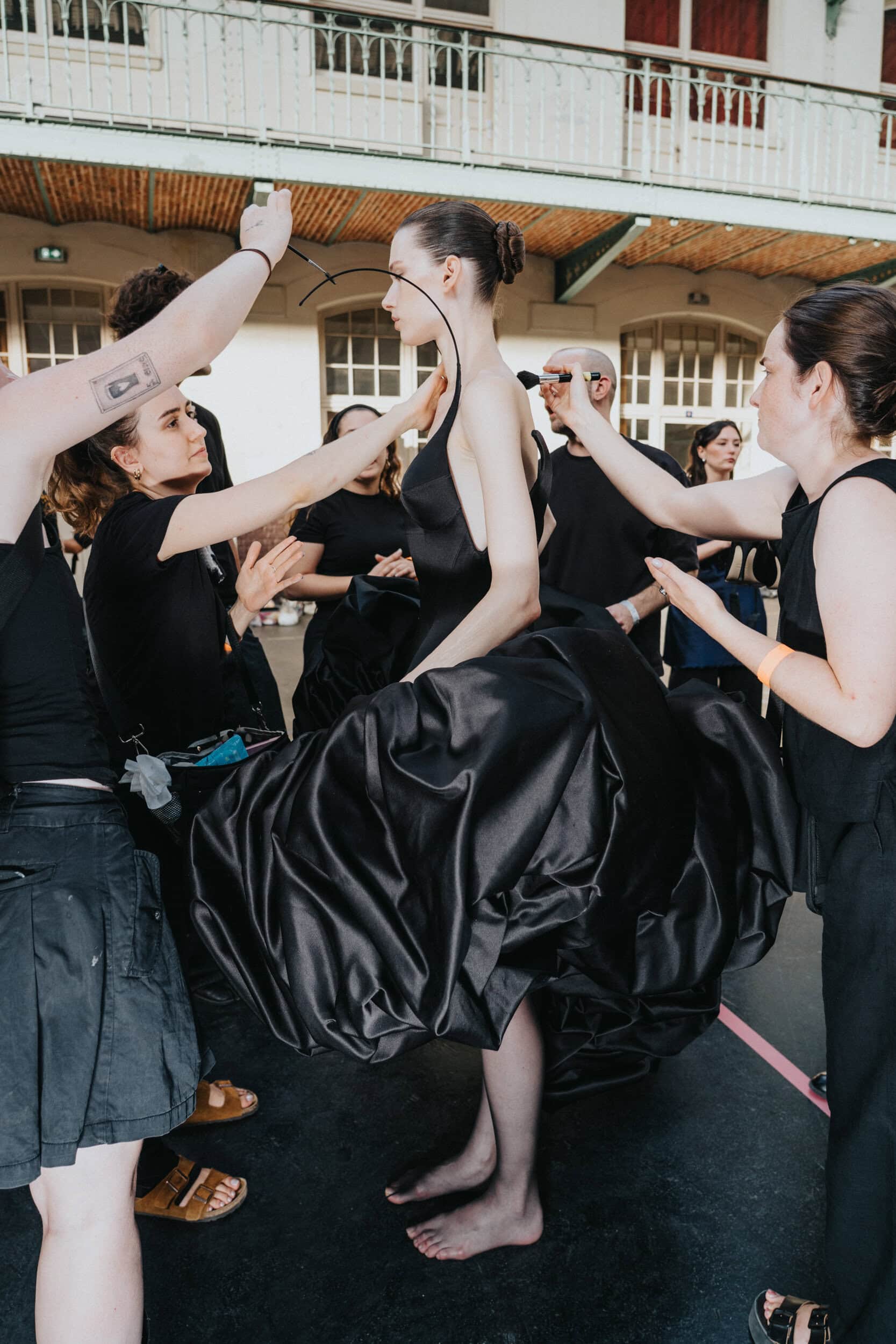Ashi Studio Fall 2026 Couture Fashion Show Backstage