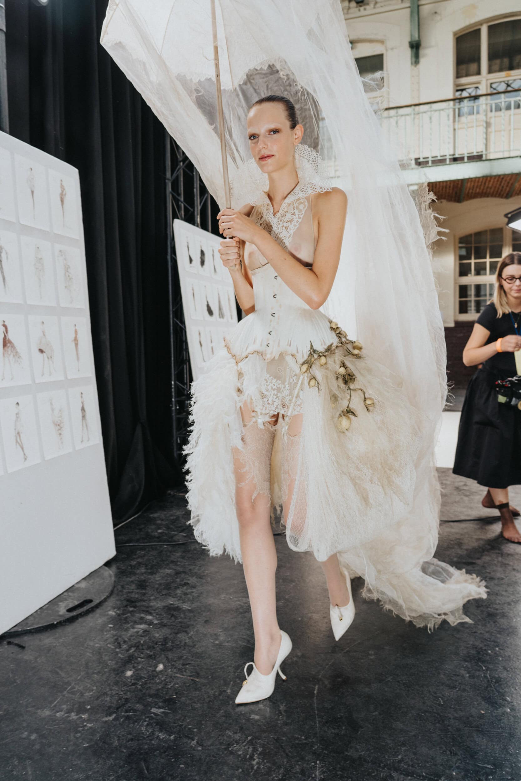 Ashi Studio Fall 2026 Couture Fashion Show Backstage