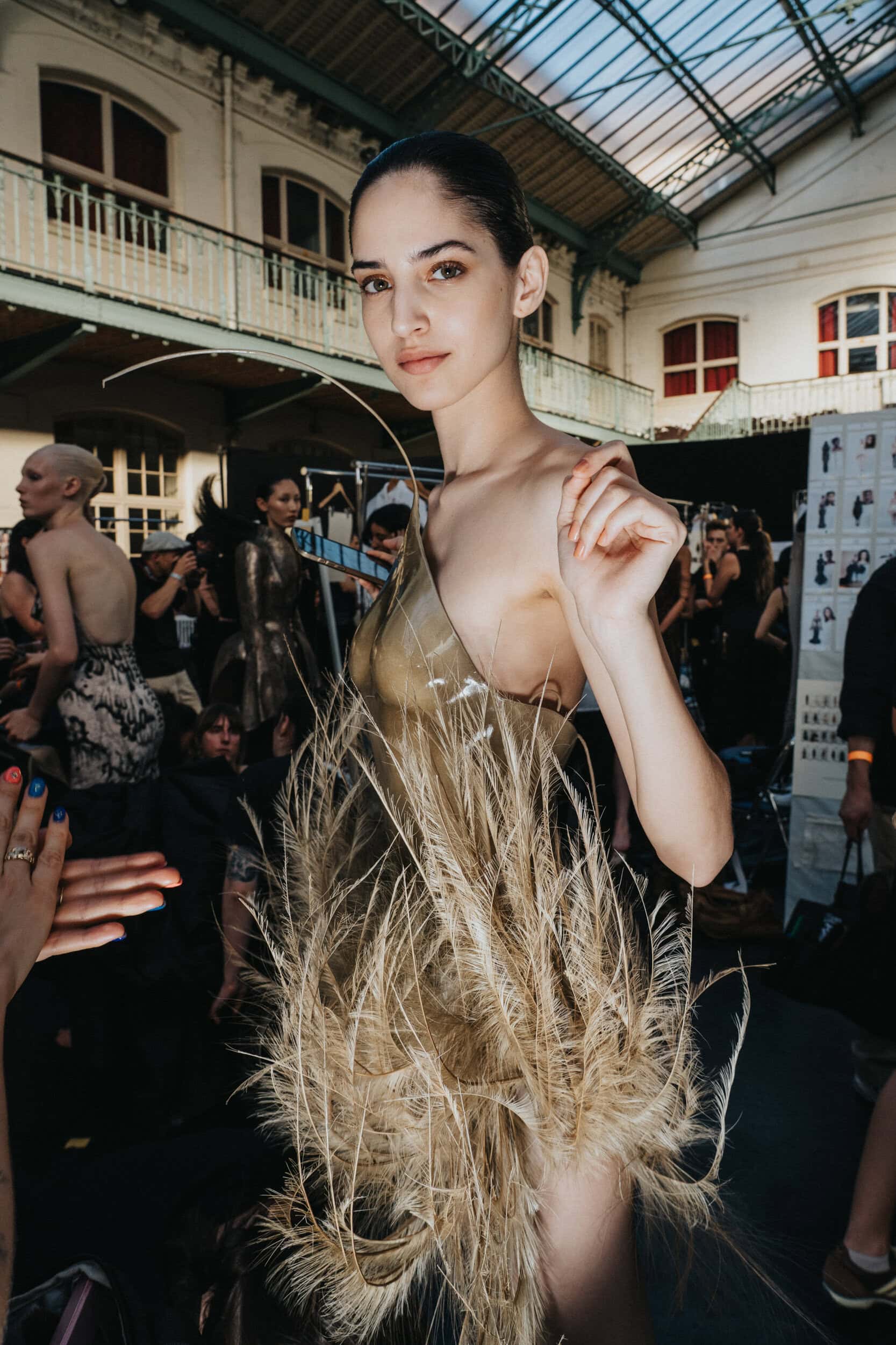 Ashi Studio Fall 2026 Couture Fashion Show Backstage