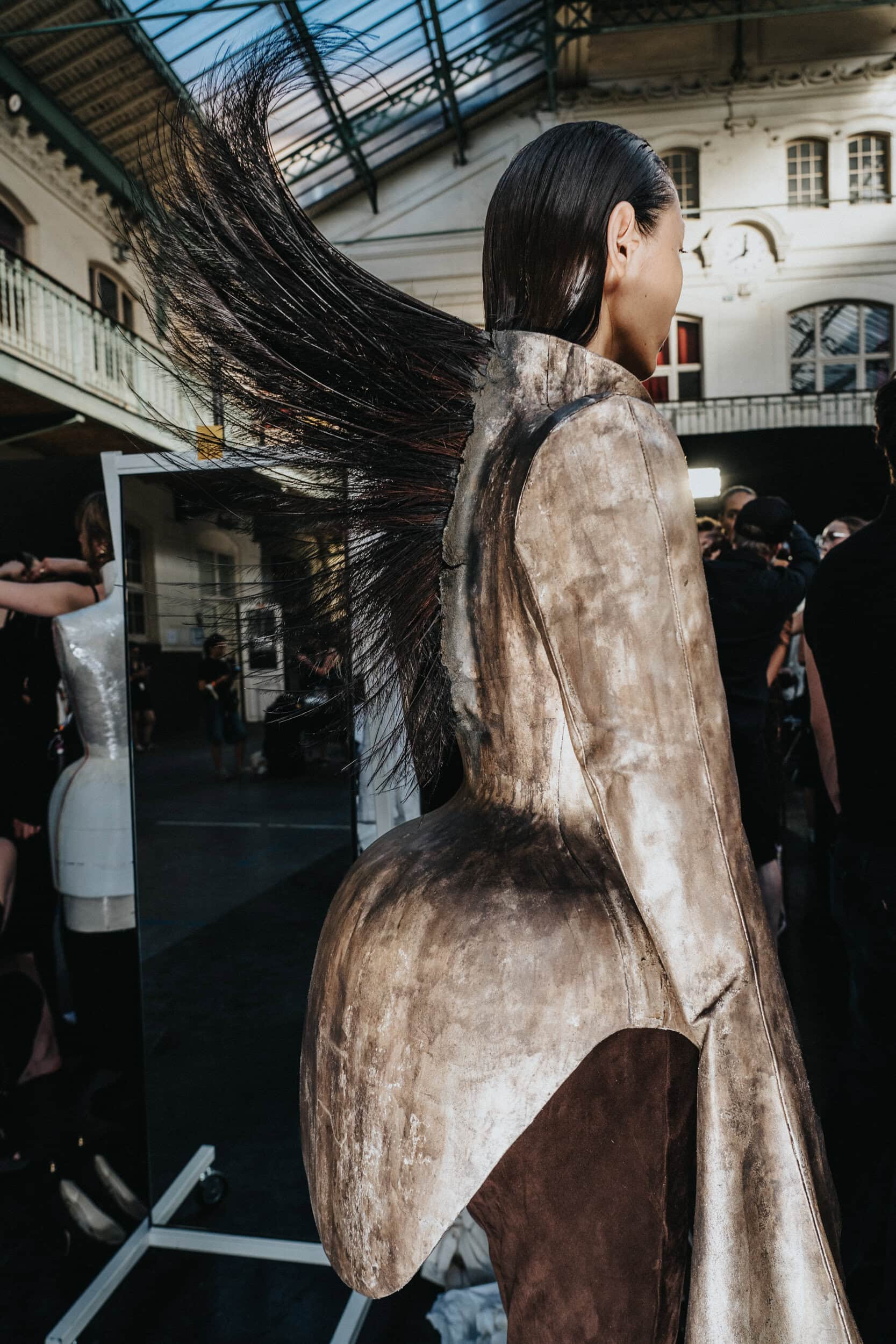 Ashi Studio Fall 2026 Couture Fashion Show Backstage