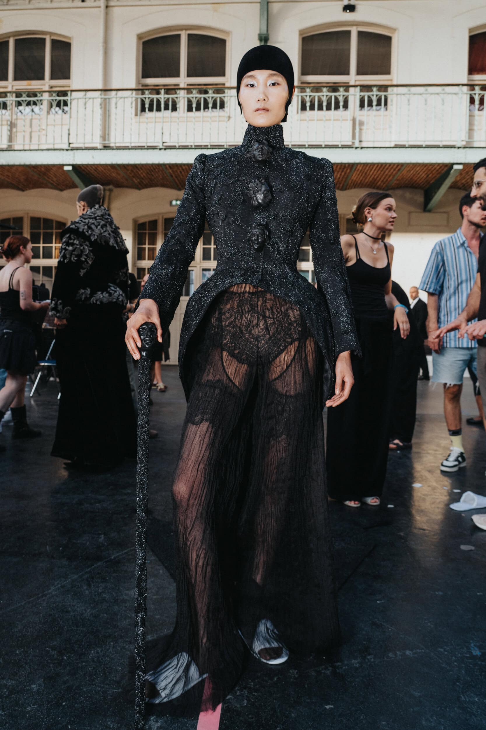 Ashi Studio Fall 2026 Couture Fashion Show Backstage