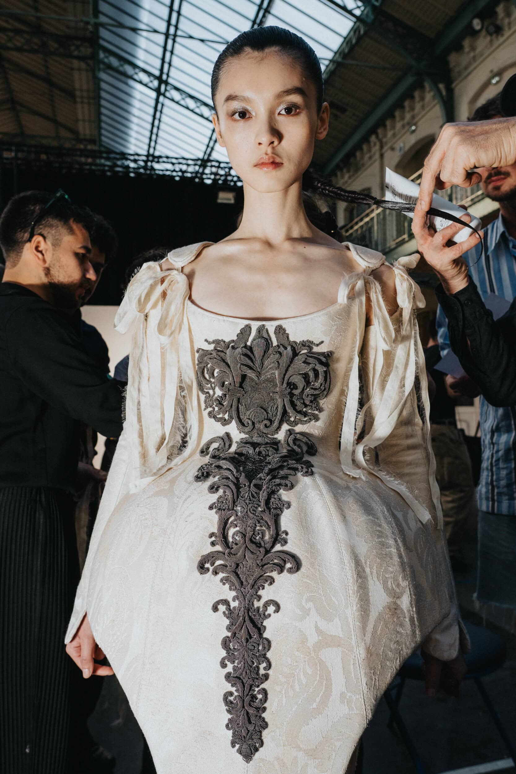 Ashi Studio Fall 2026 Couture Fashion Show Backstage