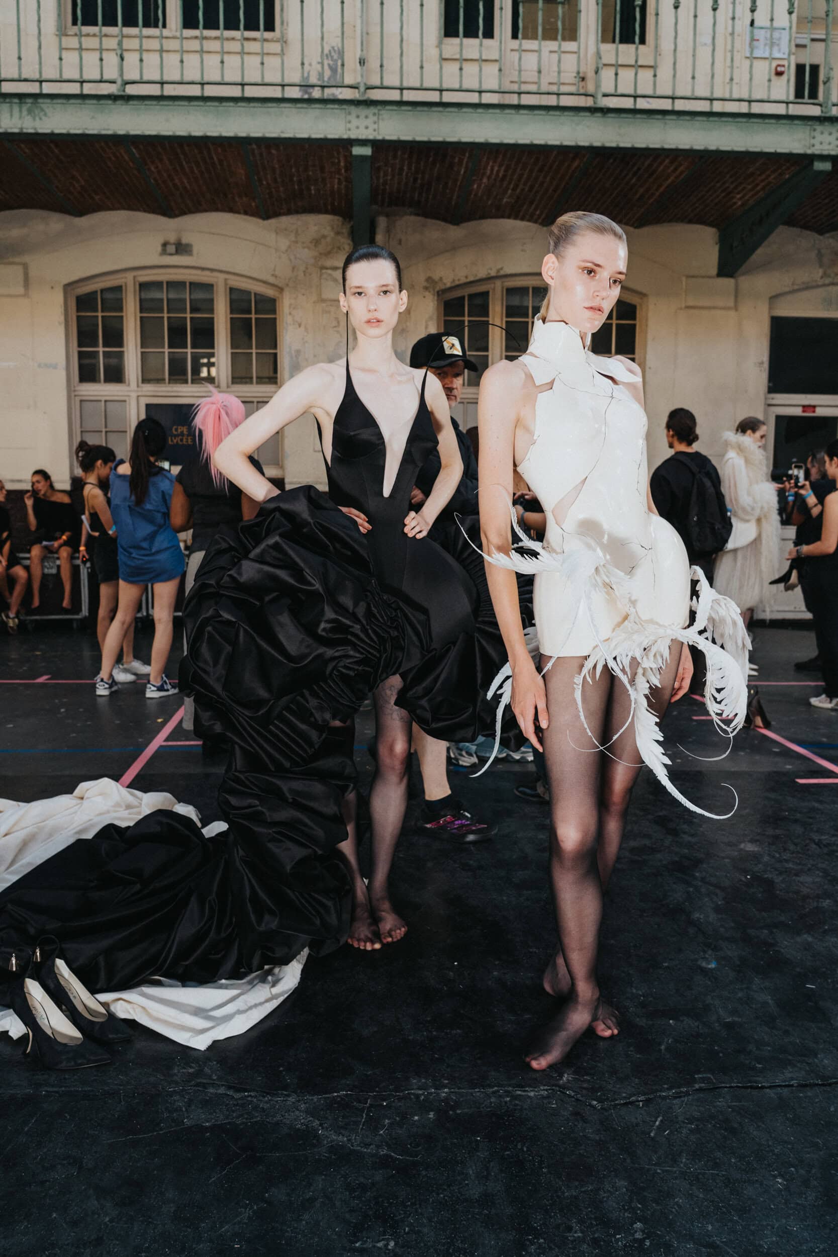Ashi Studio Fall 2026 Couture Fashion Show Backstage