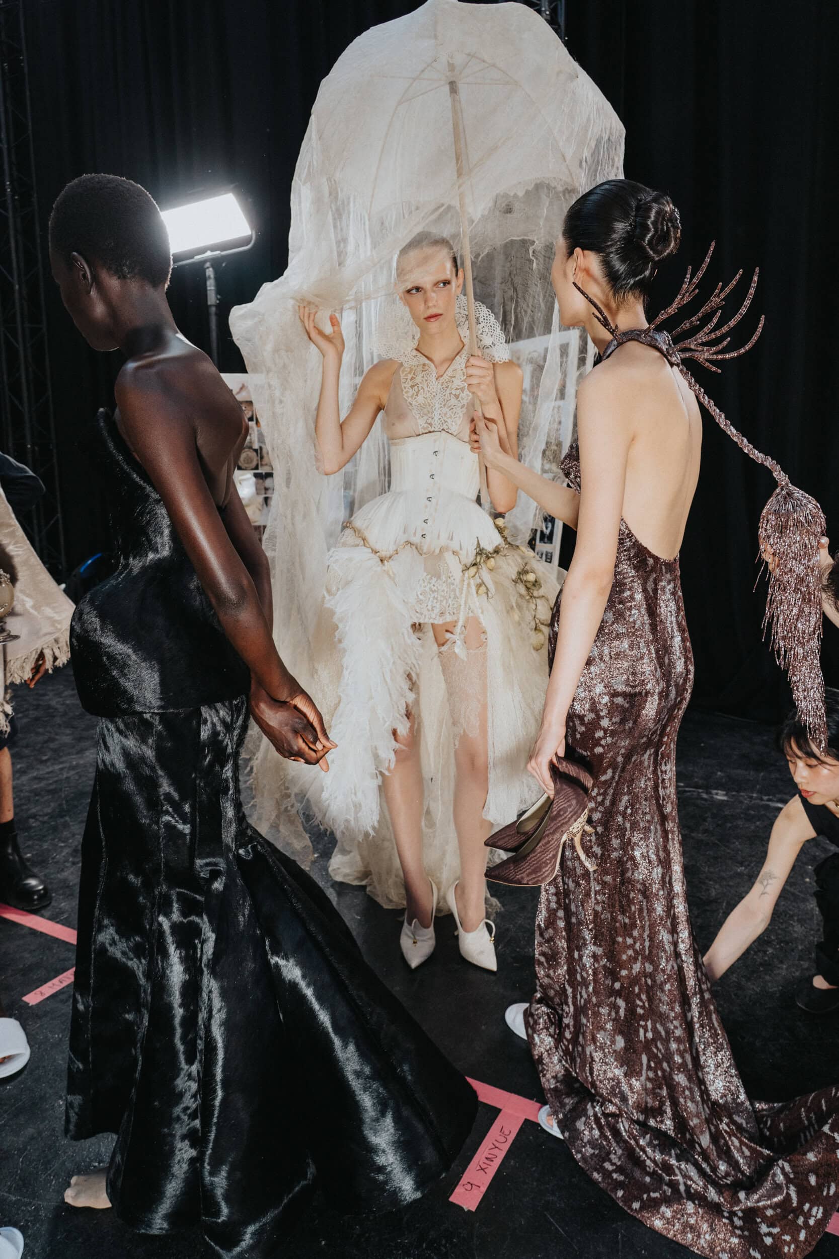 Ashi Studio Fall 2026 Couture Fashion Show Backstage