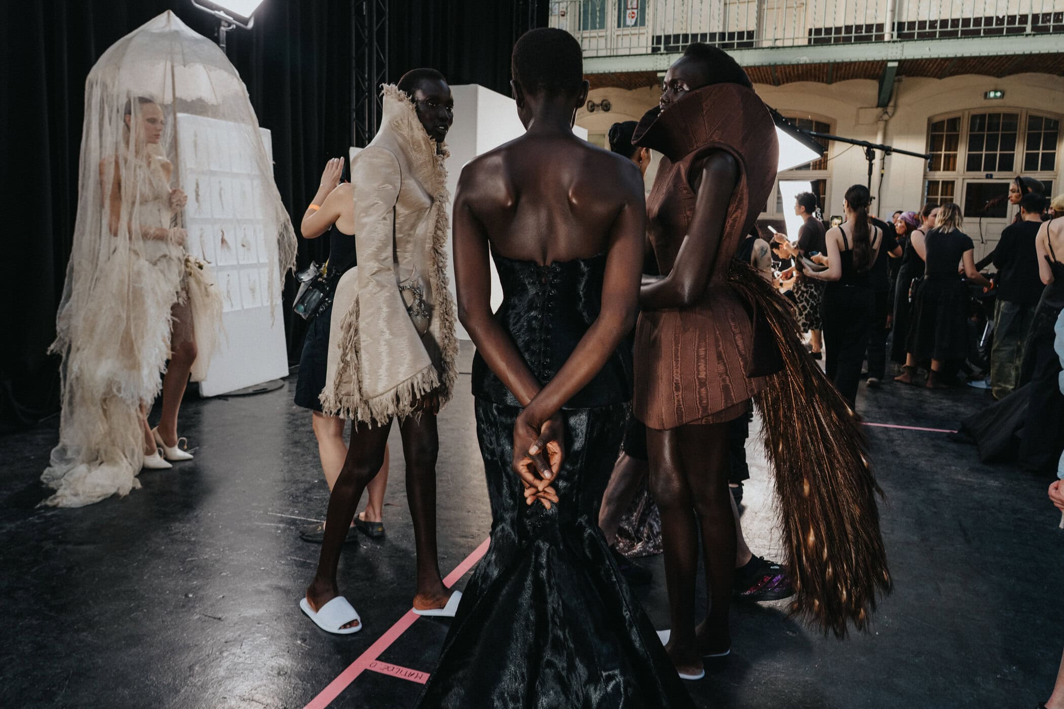 Ashi Studio Fall 2026 Couture Fashion Show Backstage