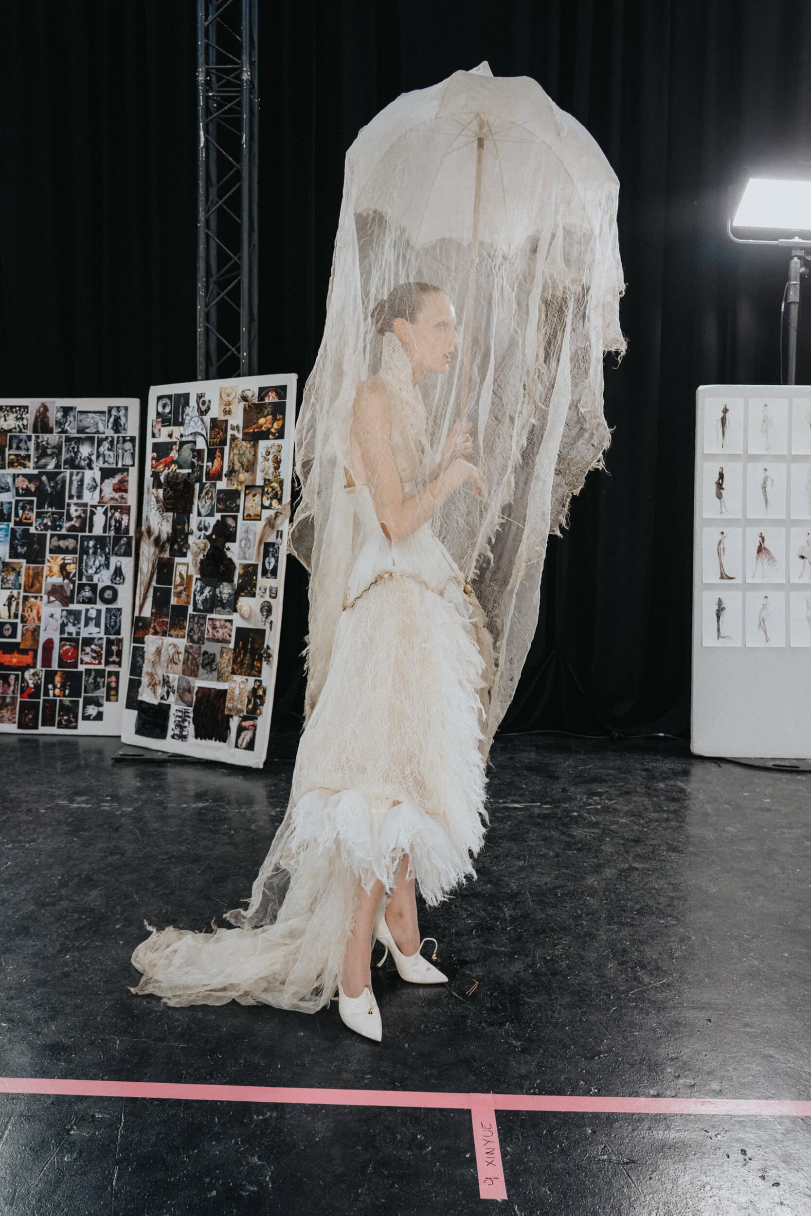 Ashi Studio Fall 2026 Couture Fashion Show Backstage