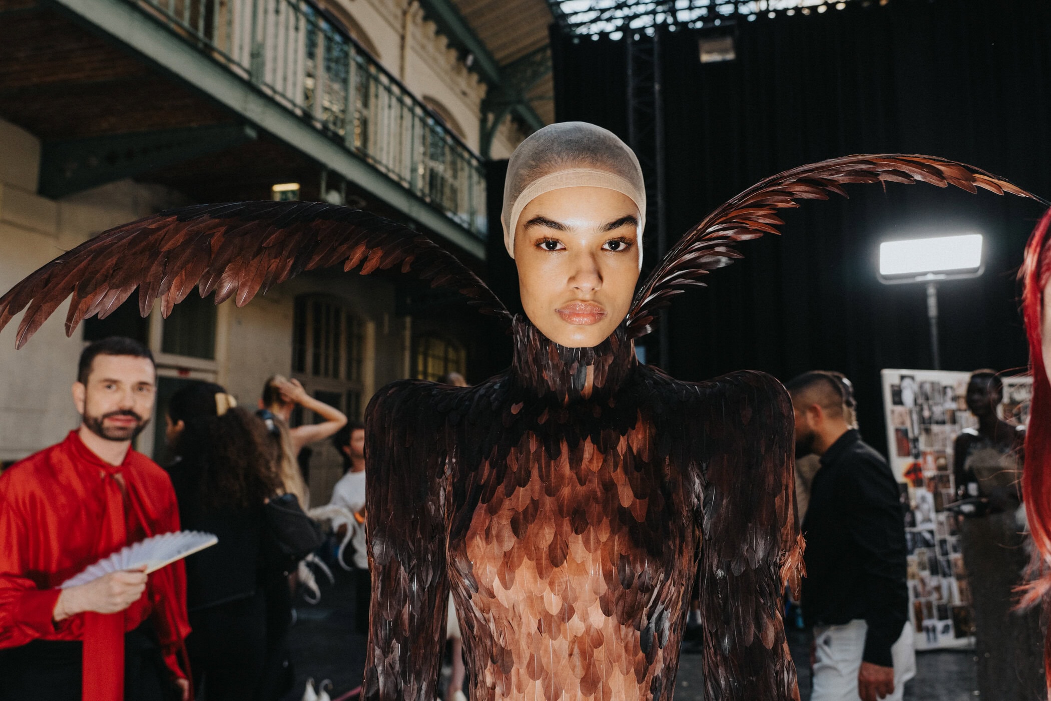 Ashi Studio Fall 2026 Couture Fashion Show Backstage