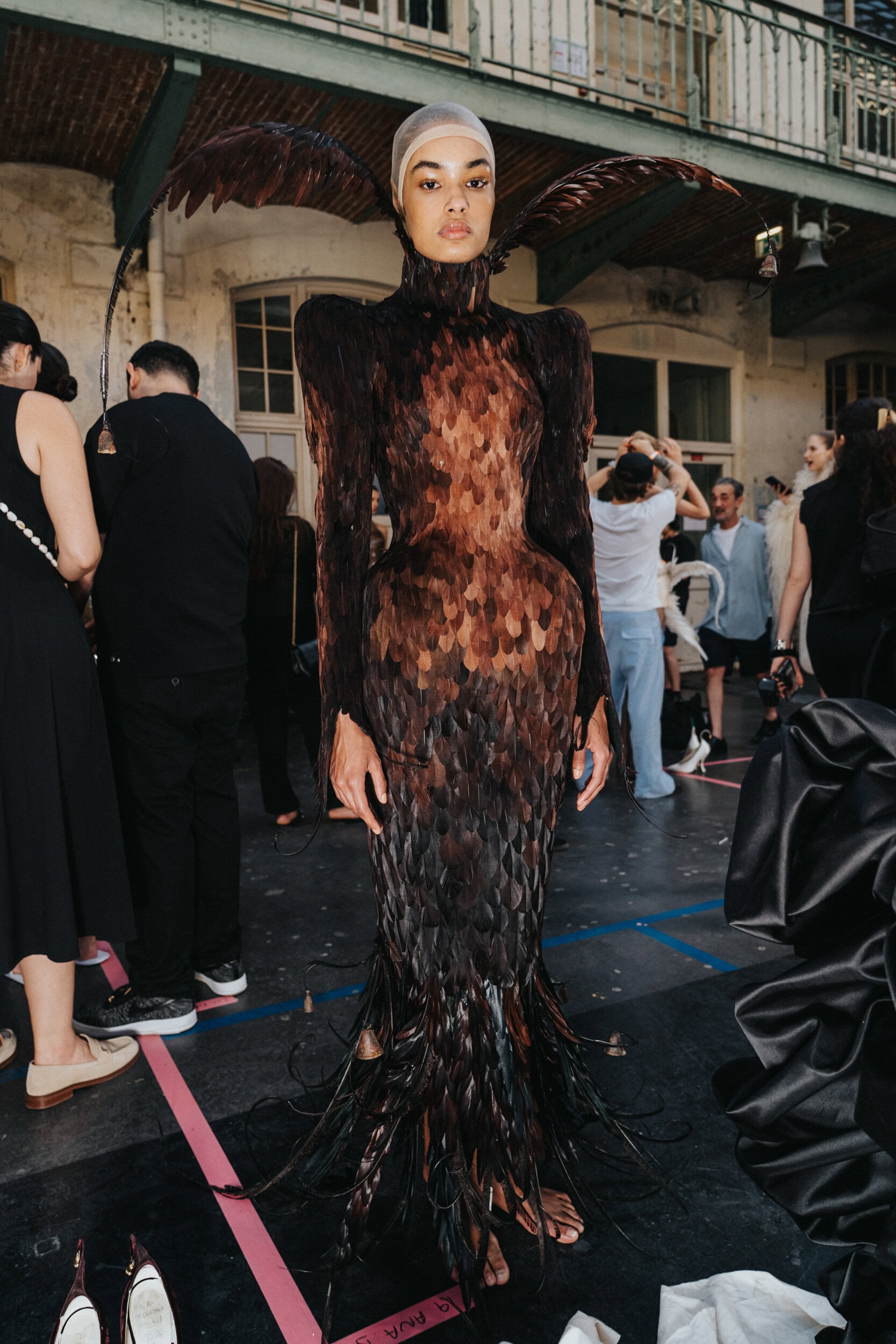 Ashi Studio Fall 2026 Couture Fashion Show Backstage