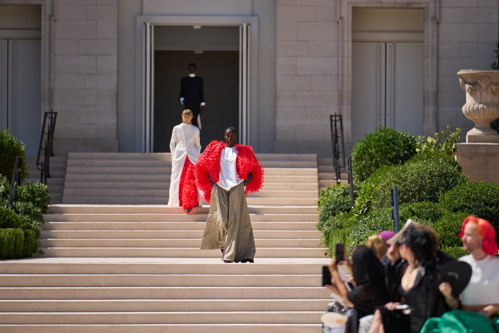 Balenciaga Fall 2026 Couture Fashion Show Atmosphere