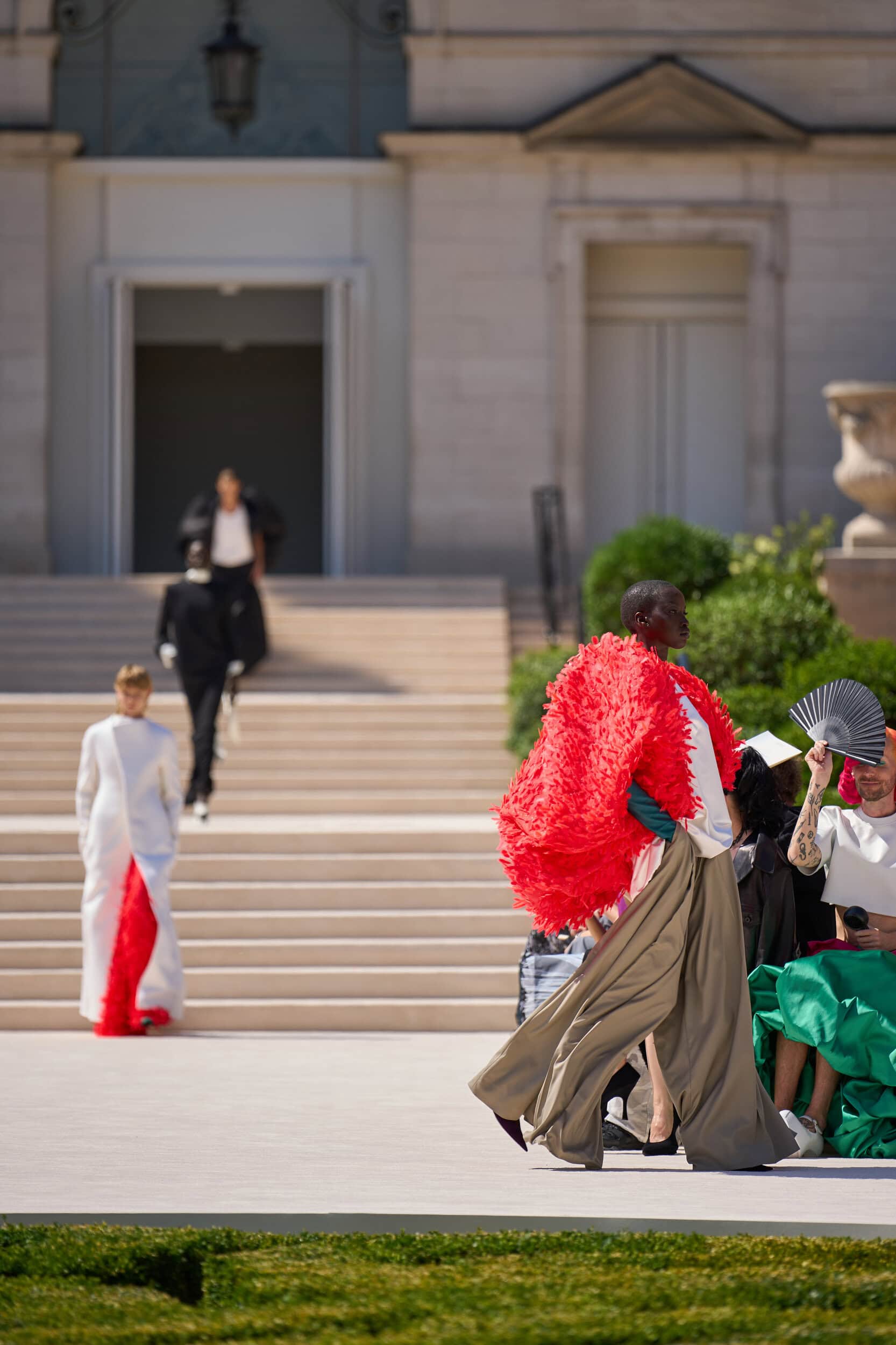 Balenciaga Fall 2026 Couture Fashion Show Atmosphere