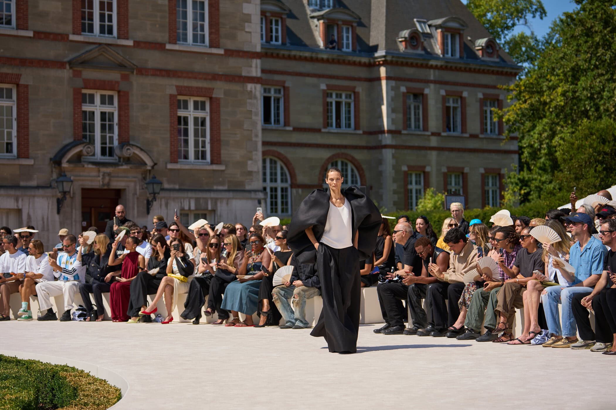 Balenciaga Fall 2026 Couture Fashion Show Atmosphere
