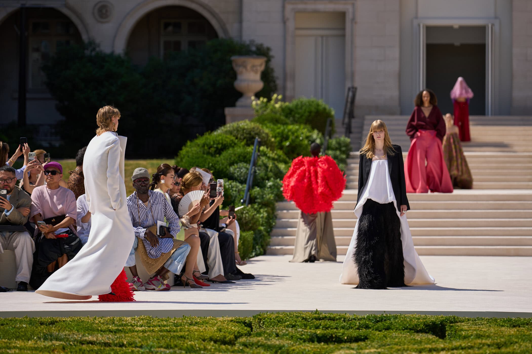 Balenciaga Fall 2026 Couture Fashion Show Atmosphere