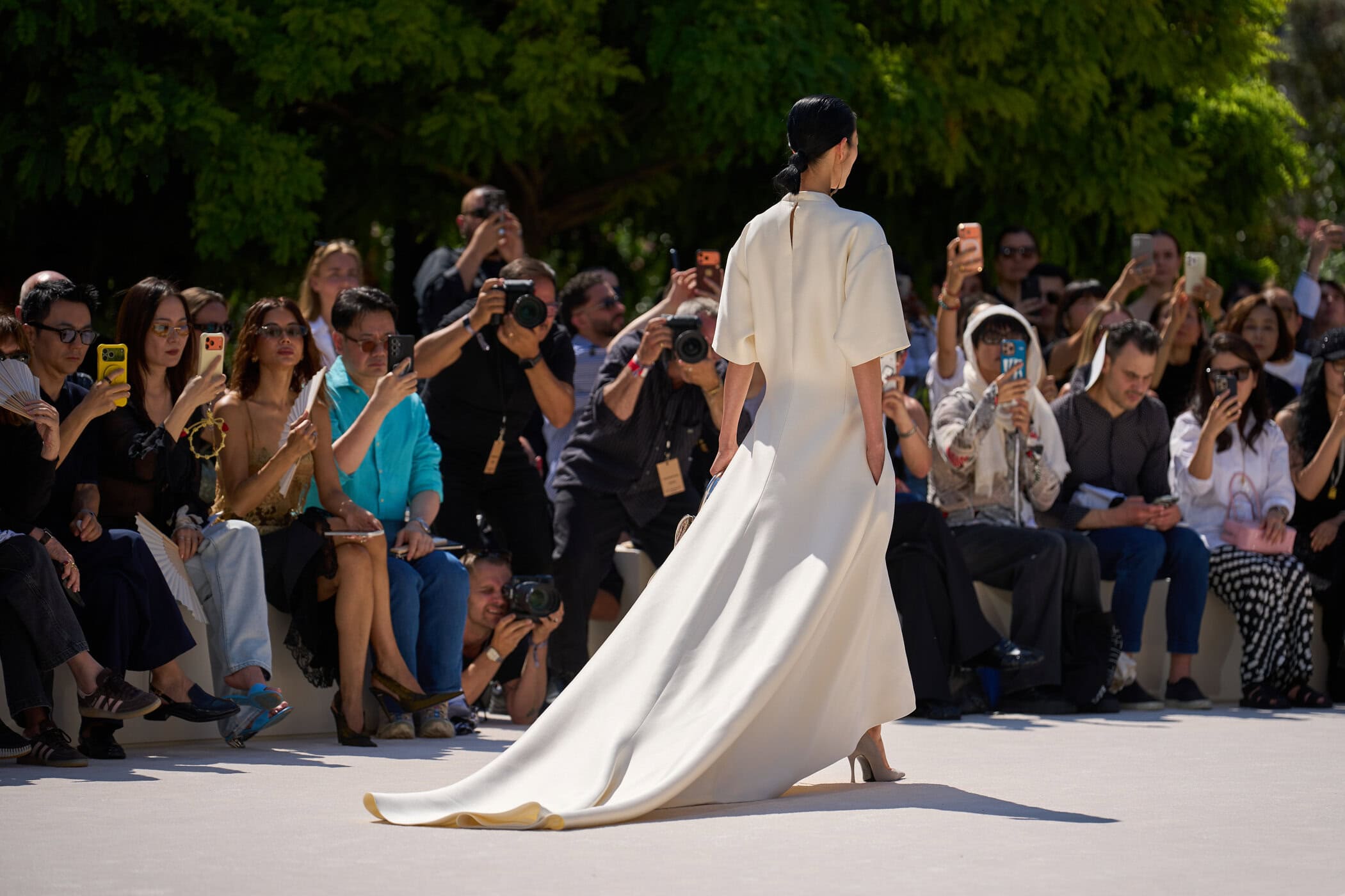 Balenciaga Fall 2026 Couture Fashion Show Atmosphere