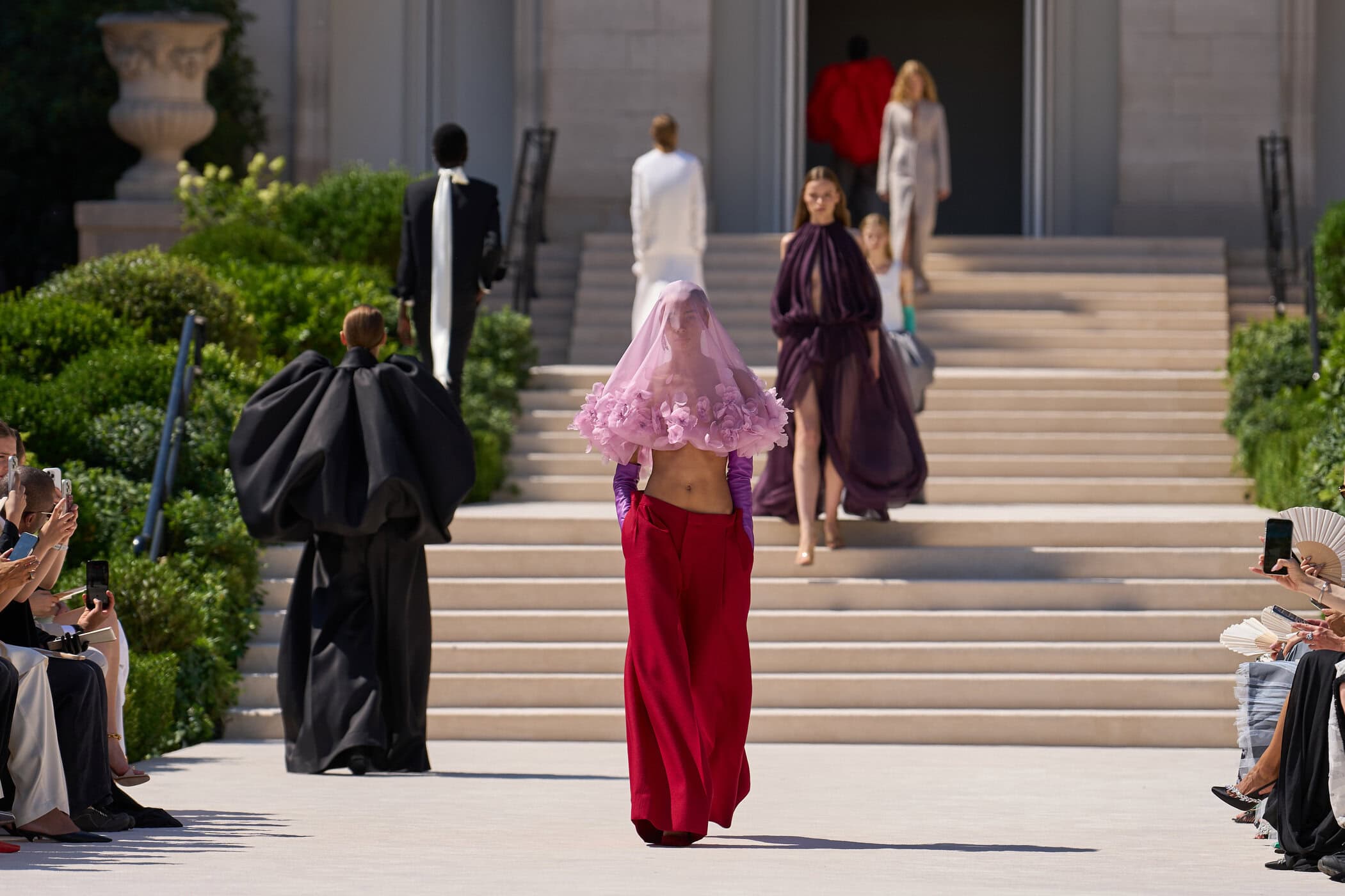 Balenciaga Fall 2026 Couture Fashion Show Atmosphere