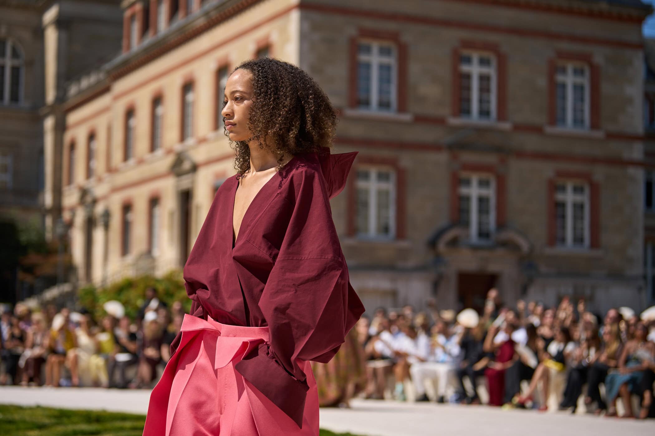 Balenciaga Fall 2026 Couture Fashion Show Atmosphere