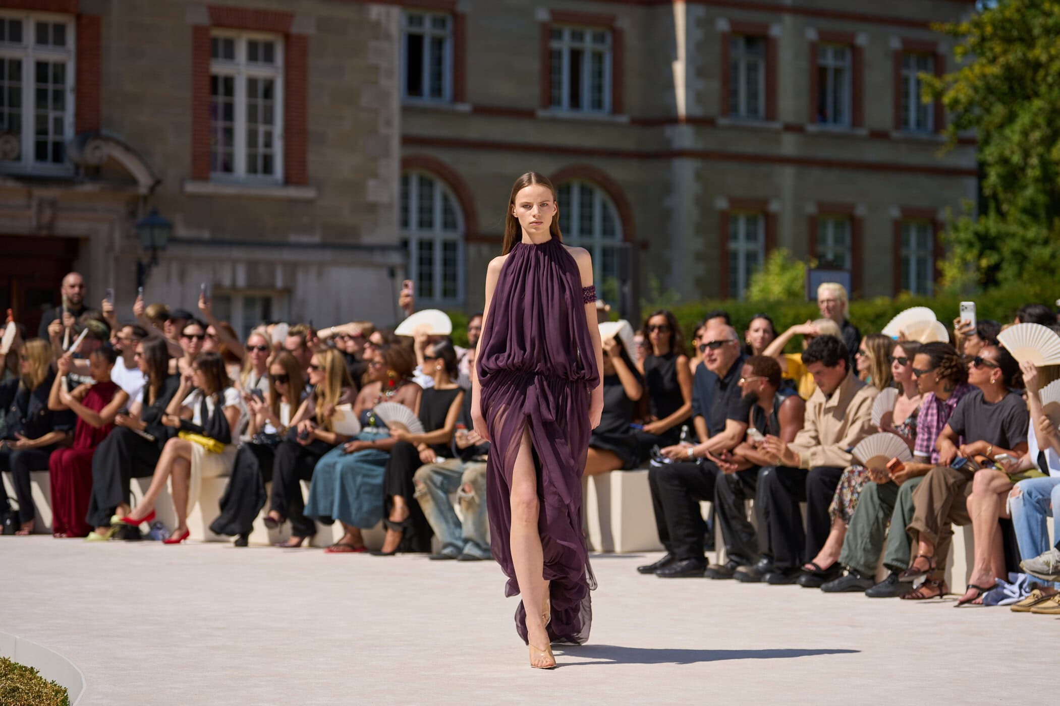Balenciaga Fall 2026 Couture Fashion Show Atmosphere