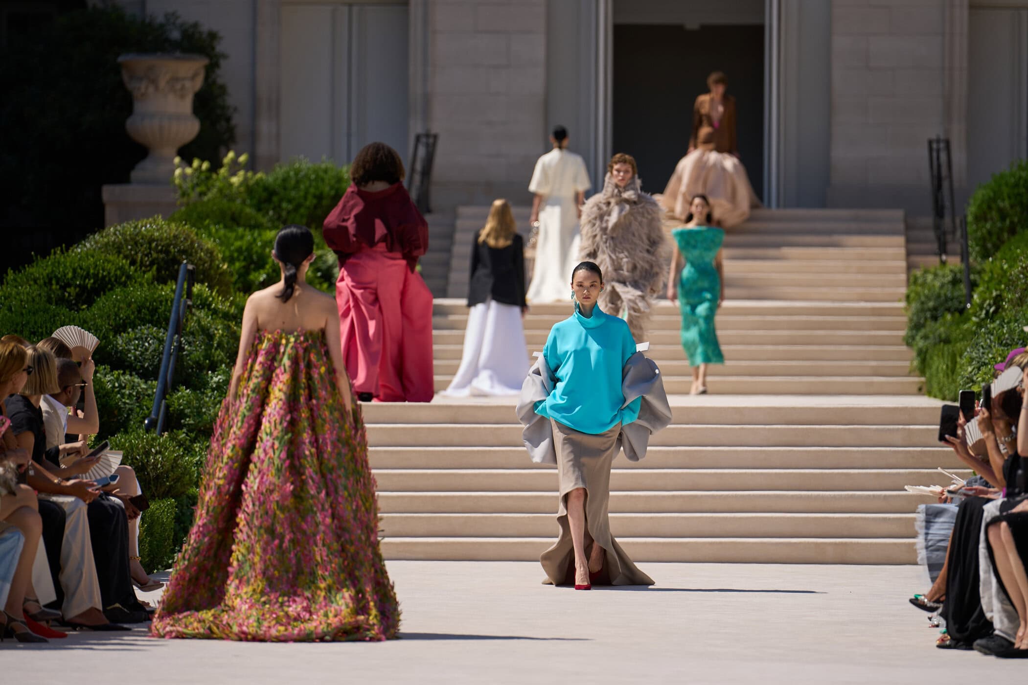 Balenciaga Fall 2026 Couture Fashion Show Atmosphere