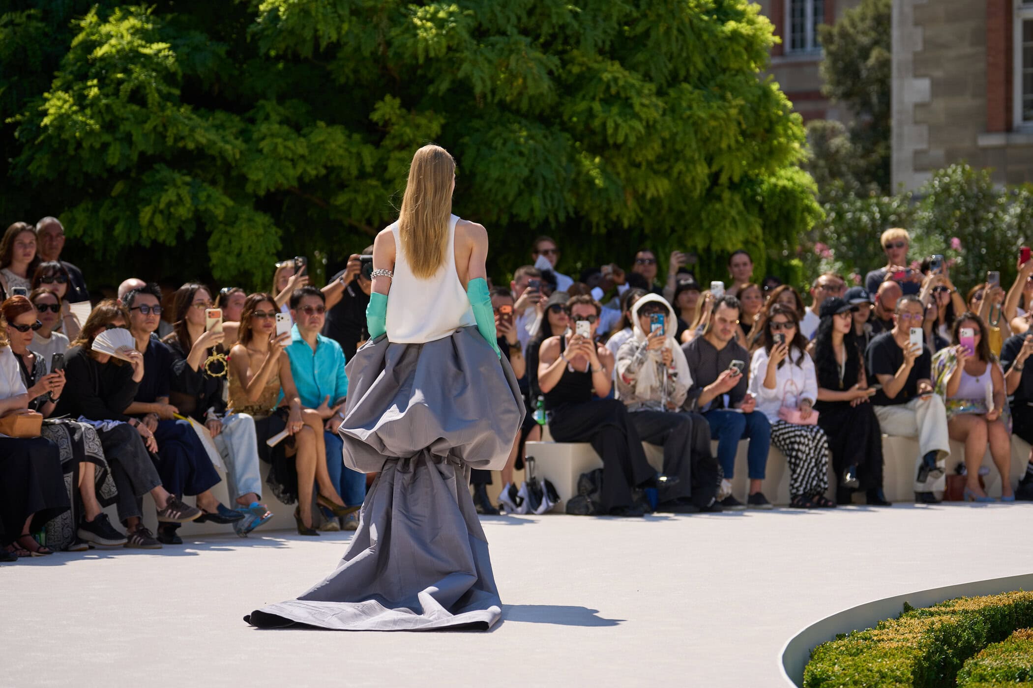 Balenciaga Fall 2026 Couture Fashion Show Atmosphere
