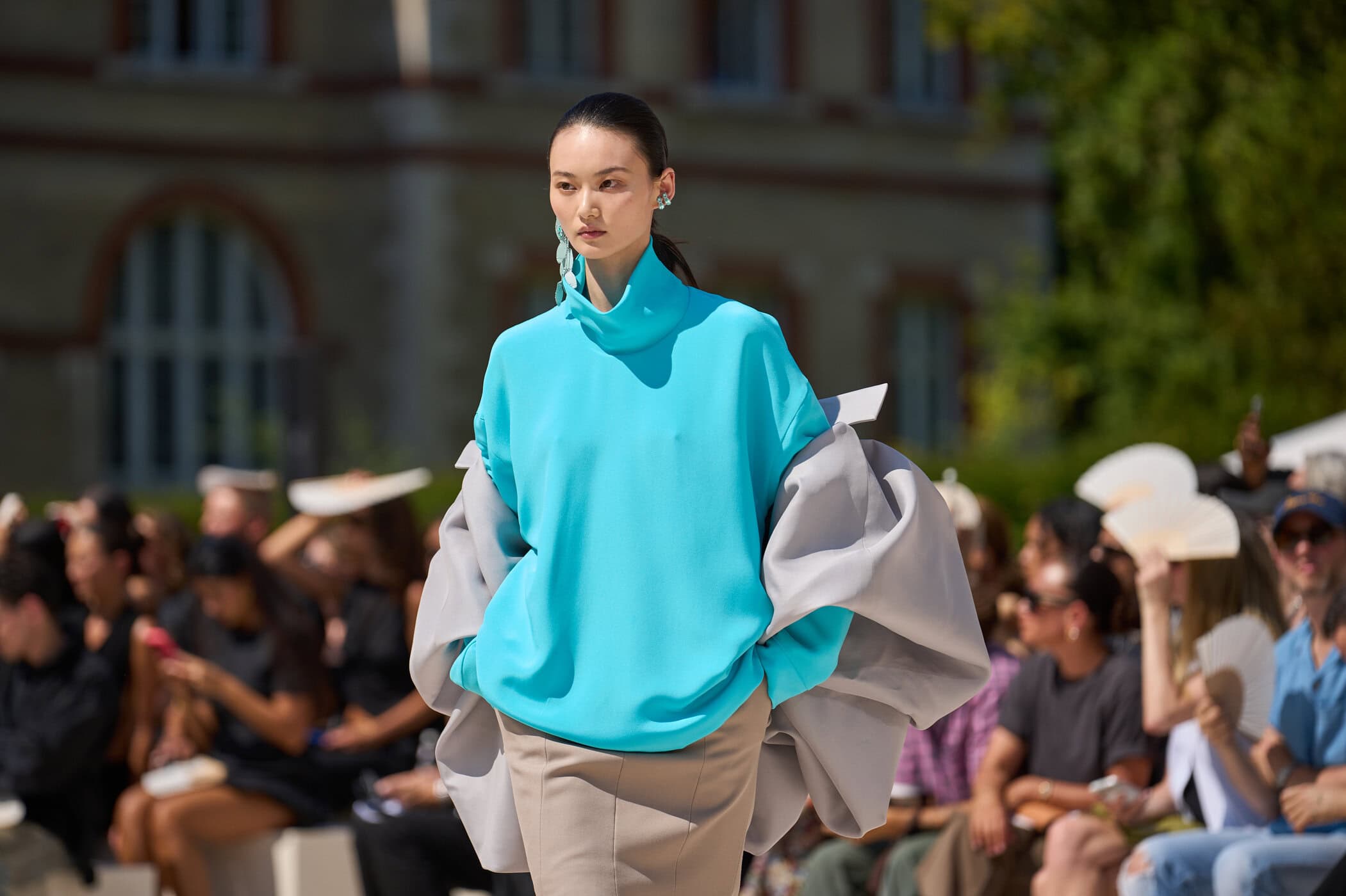 Balenciaga Fall 2026 Couture Fashion Show Atmosphere