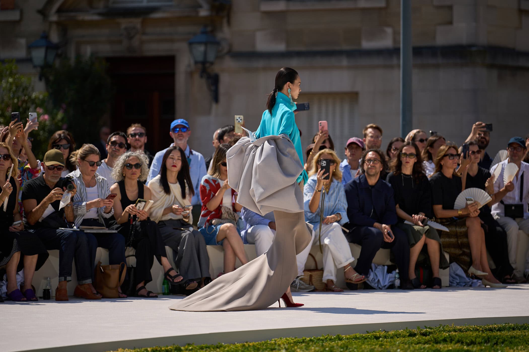 Balenciaga Fall 2026 Couture Fashion Show Atmosphere