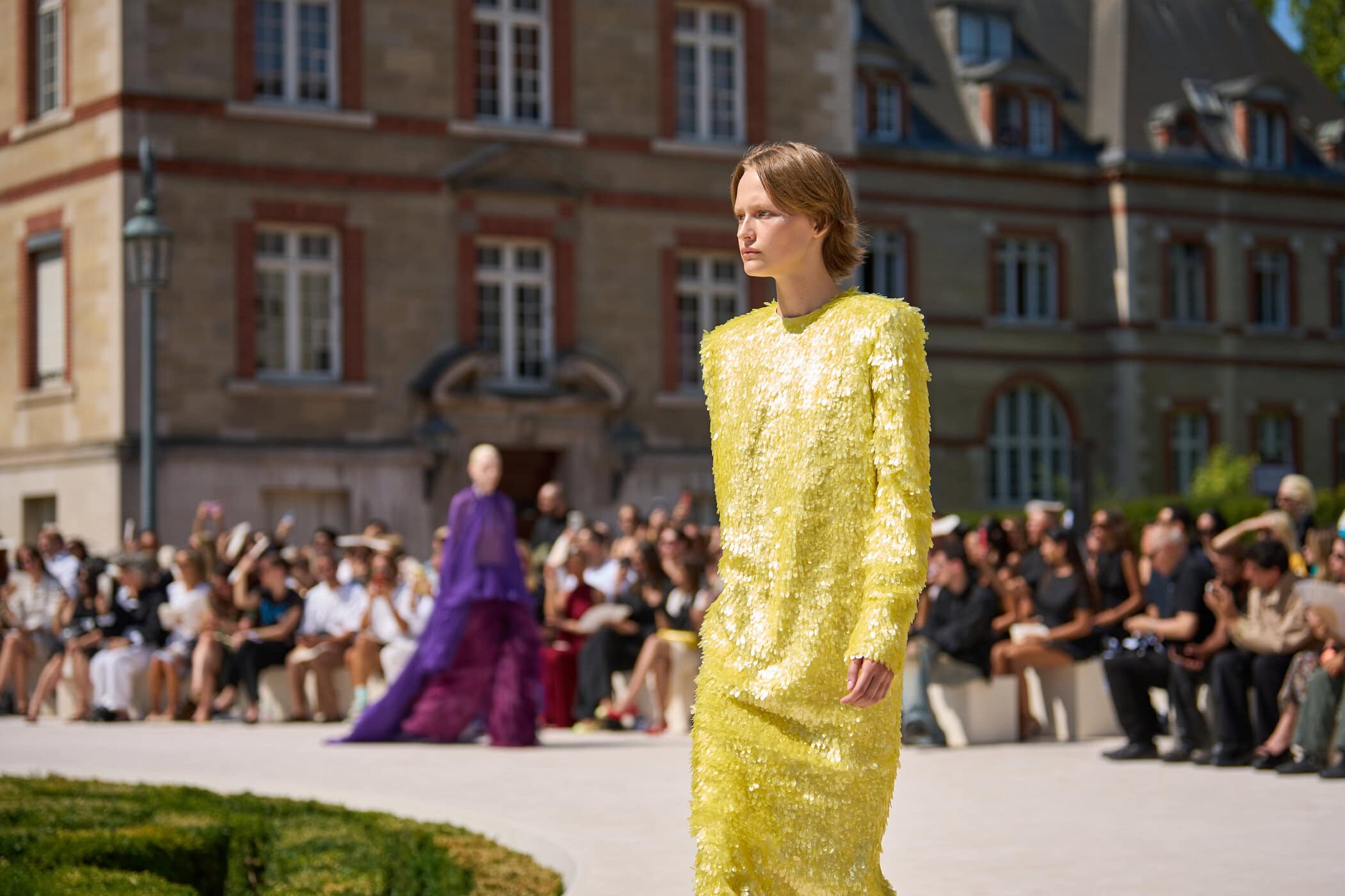 Balenciaga Fall 2026 Couture Fashion Show Atmosphere