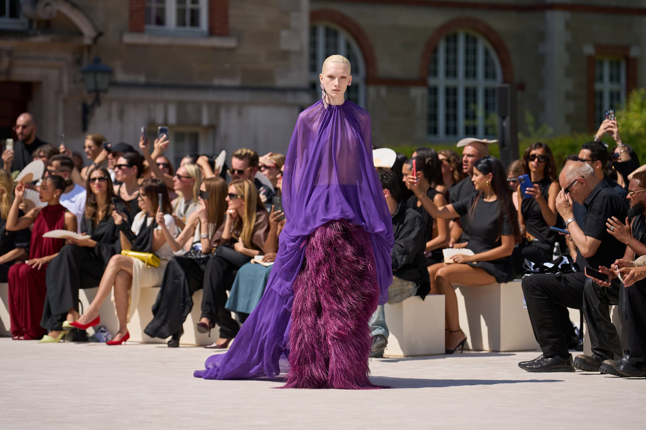 Balenciaga Fall 2026 Couture Fashion Show Atmosphere
