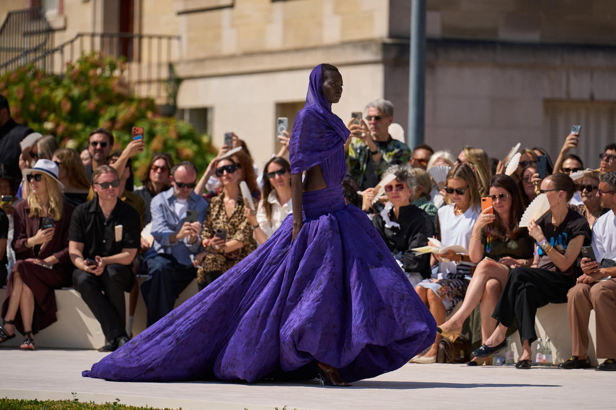 Balenciaga Fall 2026 Couture Fashion Show Atmosphere