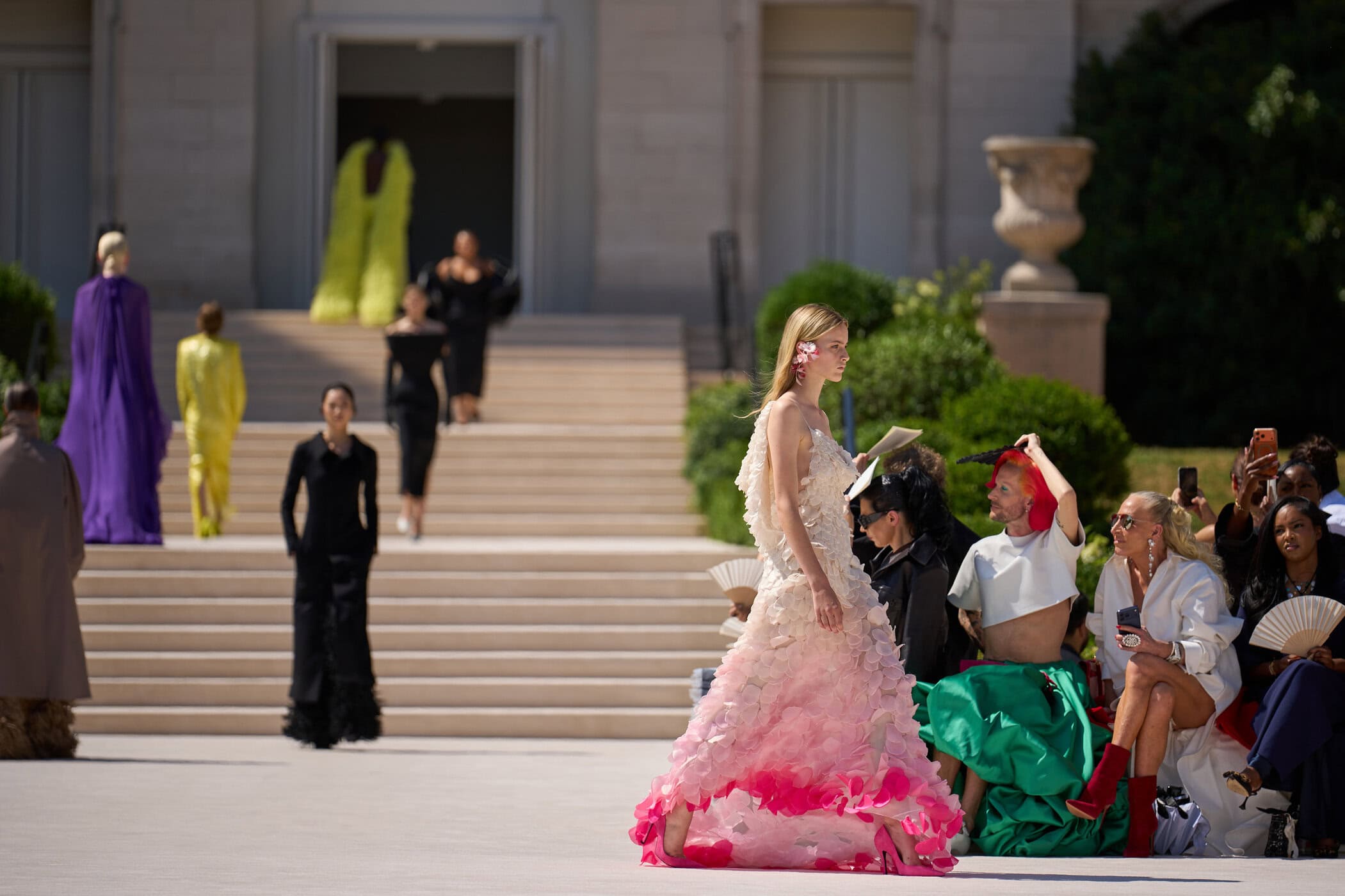 Balenciaga Fall 2026 Couture Fashion Show Atmosphere