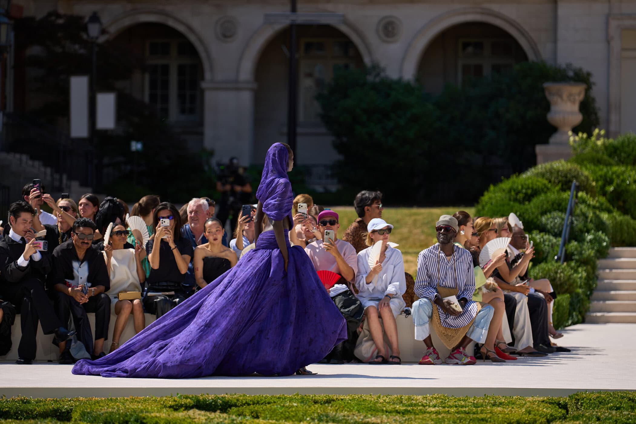 Balenciaga Fall 2026 Couture Fashion Show Atmosphere