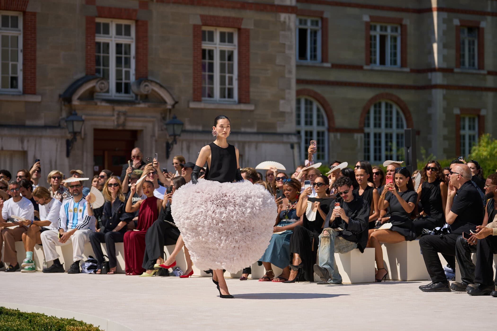 Balenciaga Fall 2026 Couture Fashion Show Atmosphere