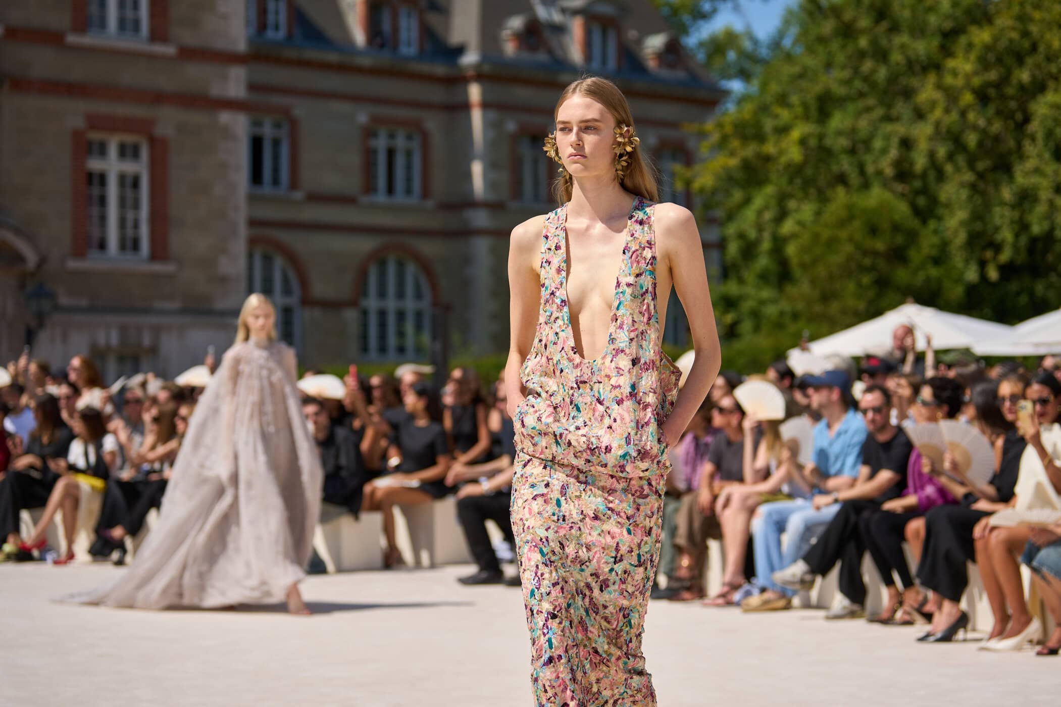 Balenciaga Fall 2026 Couture Fashion Show Atmosphere