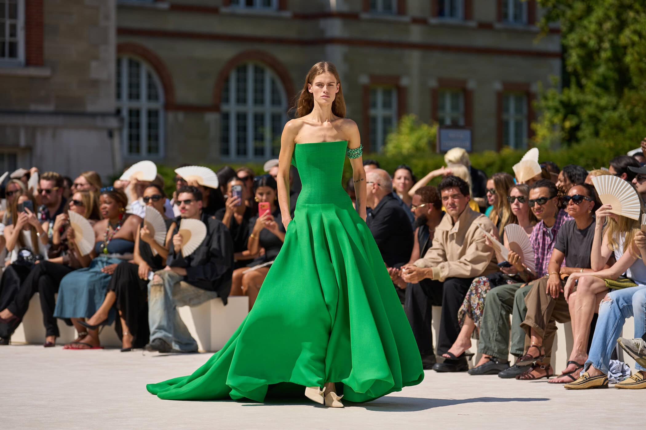 Balenciaga Fall 2026 Couture Fashion Show Atmosphere