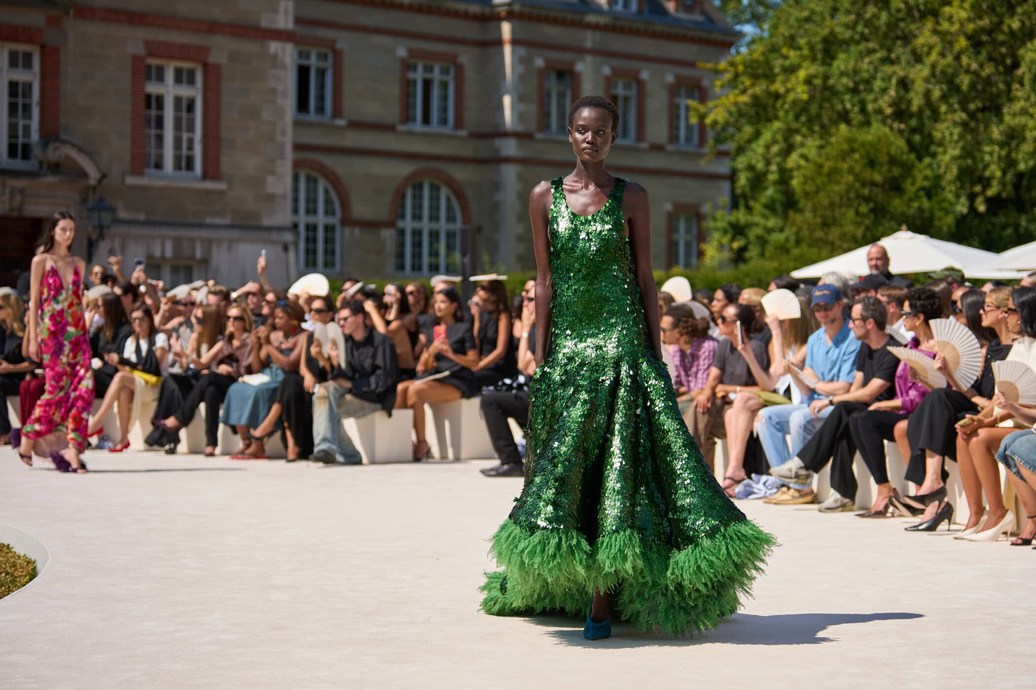 Balenciaga Fall 2026 Couture Fashion Show Atmosphere