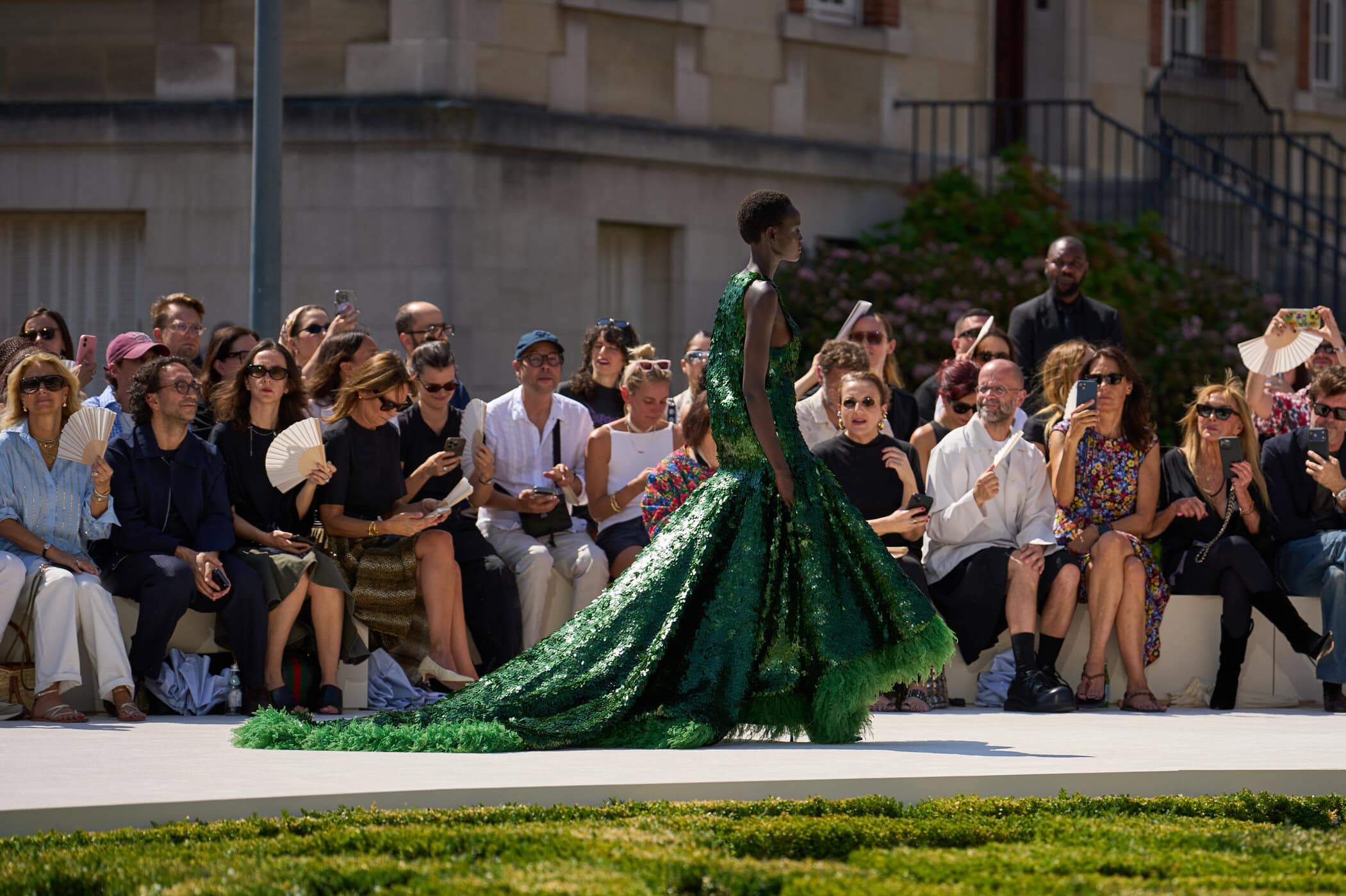 Balenciaga Fall 2026 Couture Fashion Show Atmosphere