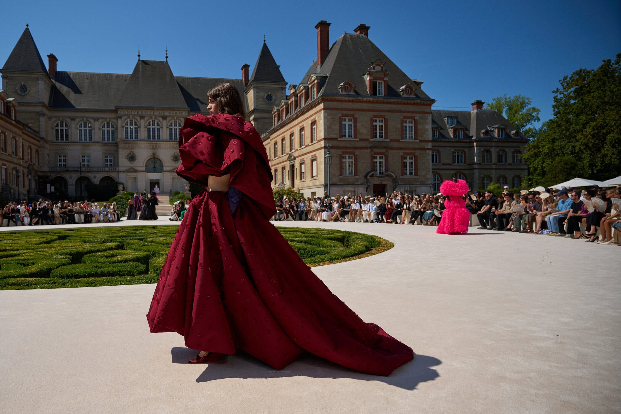 Balenciaga Fall 2026 Couture Fashion Show Atmosphere