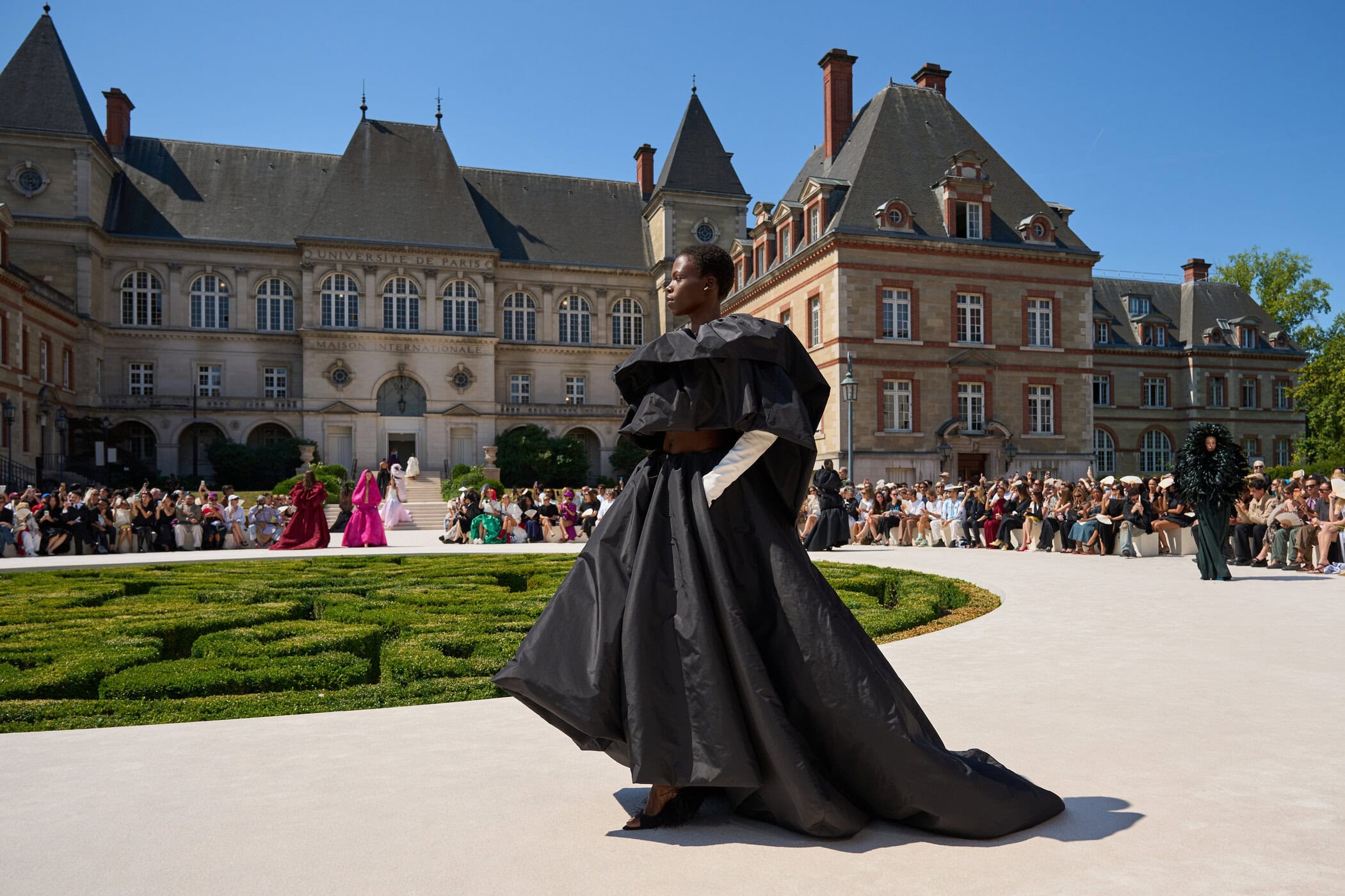 Balenciaga Fall 2026 Couture Fashion Show Atmosphere