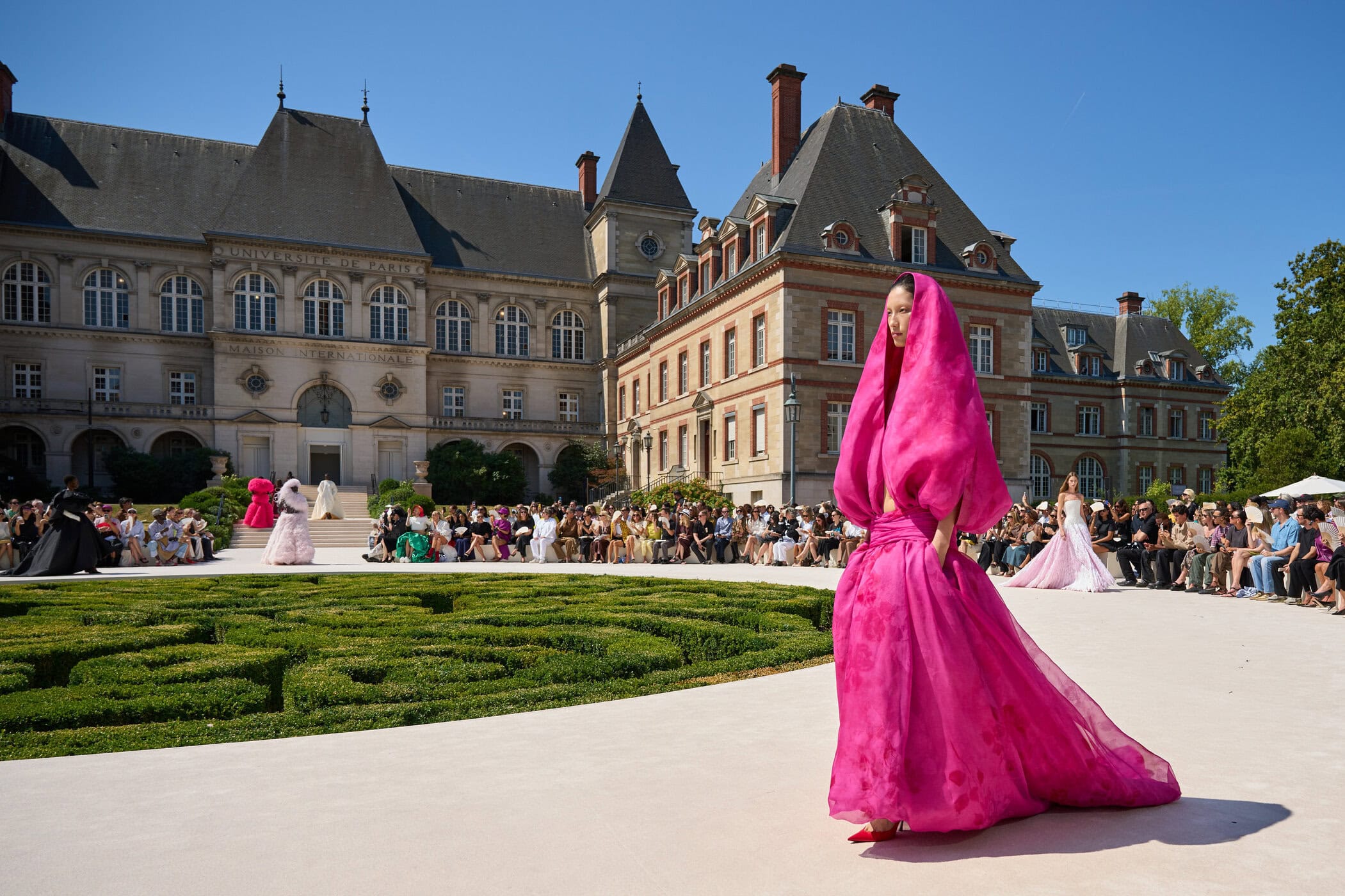 Balenciaga Fall 2026 Couture Fashion Show Atmosphere